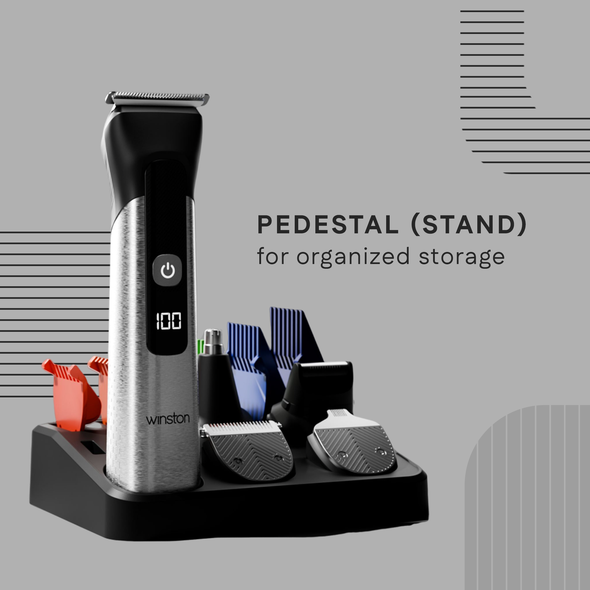 Groom Pro With Pedestal Stand