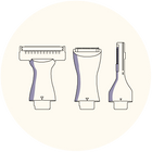 Face, Eyebrow, Body & Bikini Trimming Head