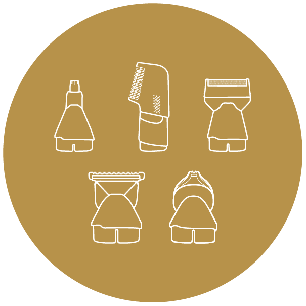 Additional Grooming Heads