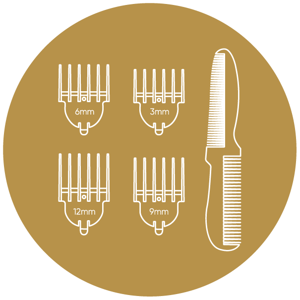 5 Comb Attachments