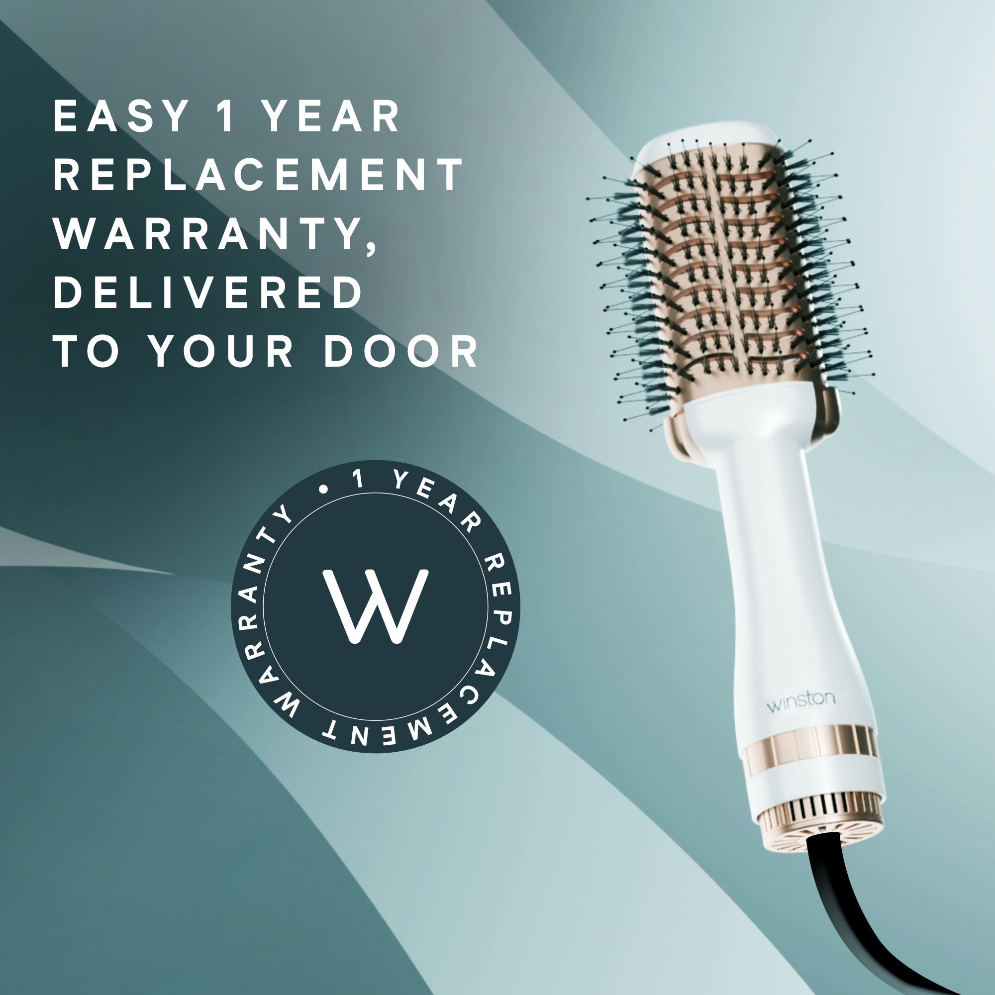 Blow Drying Brush With 1 Year Warranty
