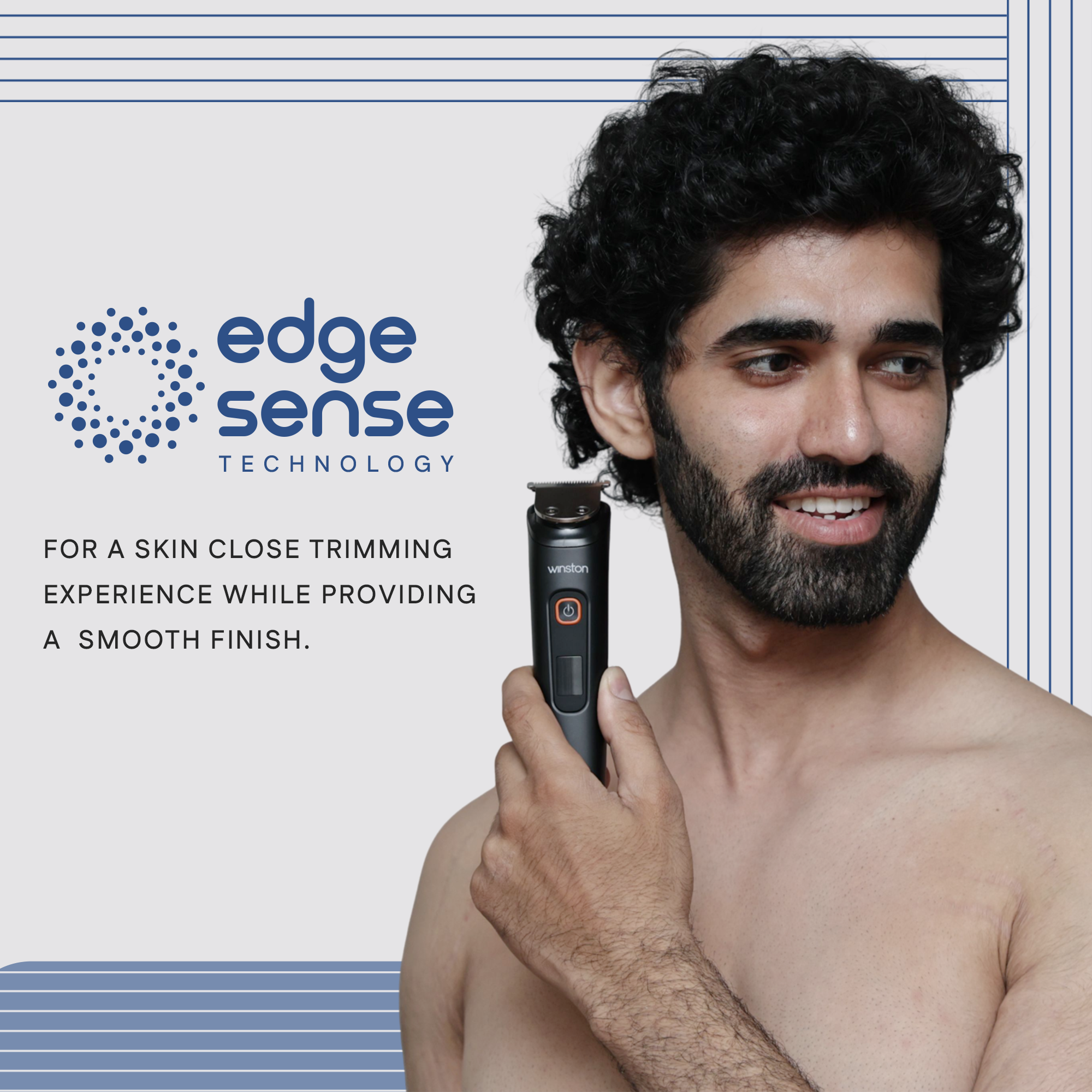 Groom X | Digital Multi-Groomer with 5 Trimming Heads & 8 Comb Lengths