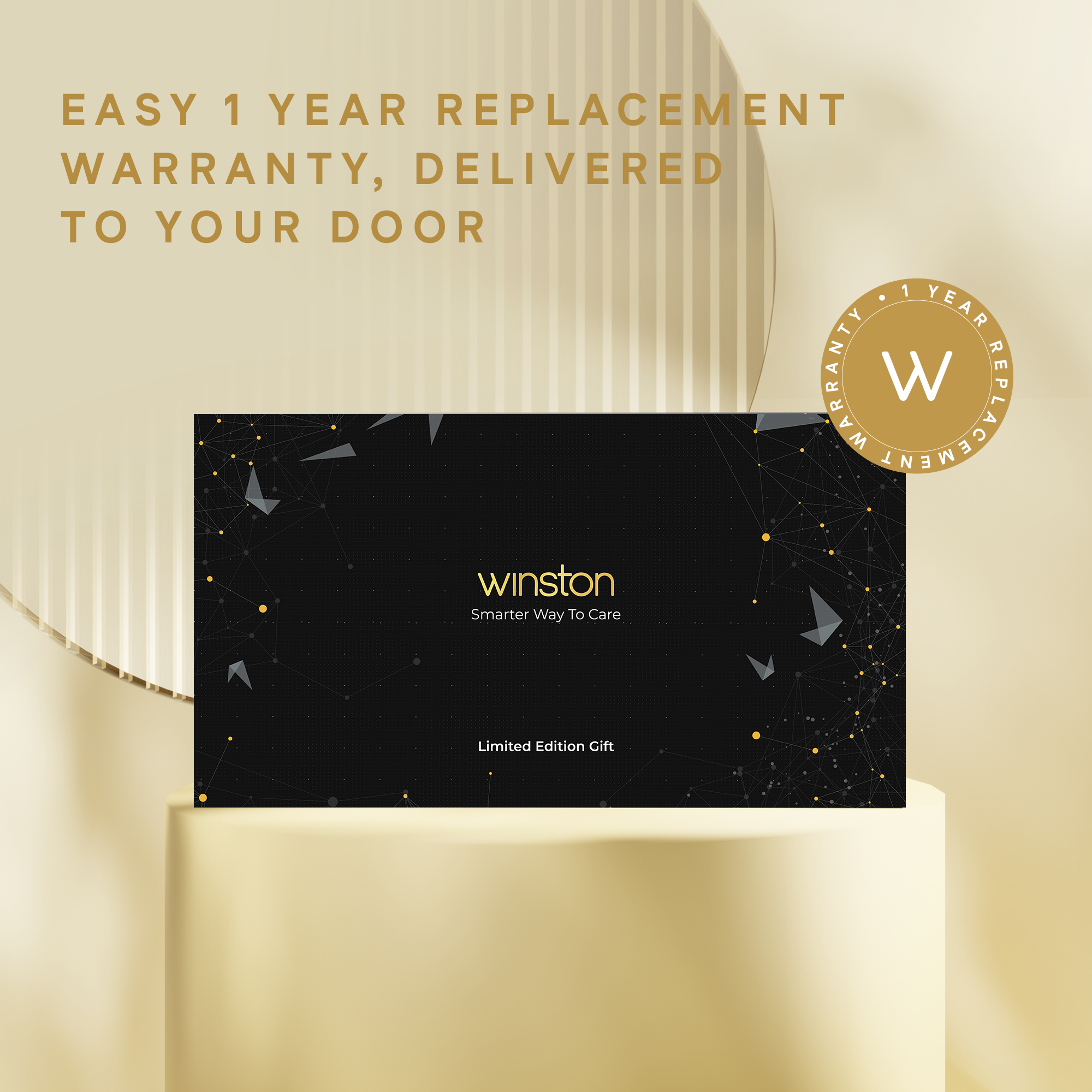 1 Year Warranty | Winston Men's Gift Box