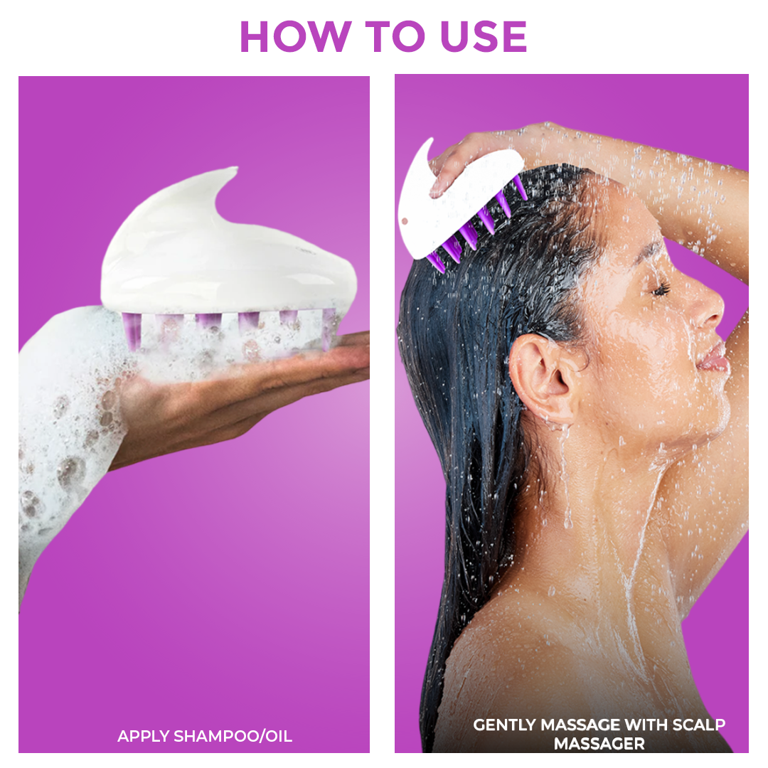 How To Use Manual Scalp Massager