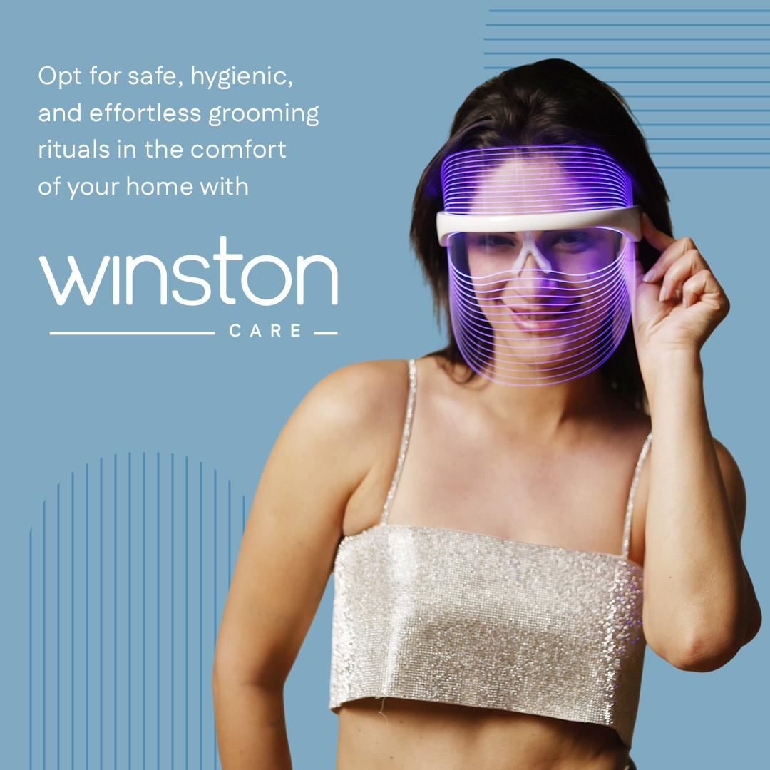 3-in-1 LED Face Mask - Winston Care