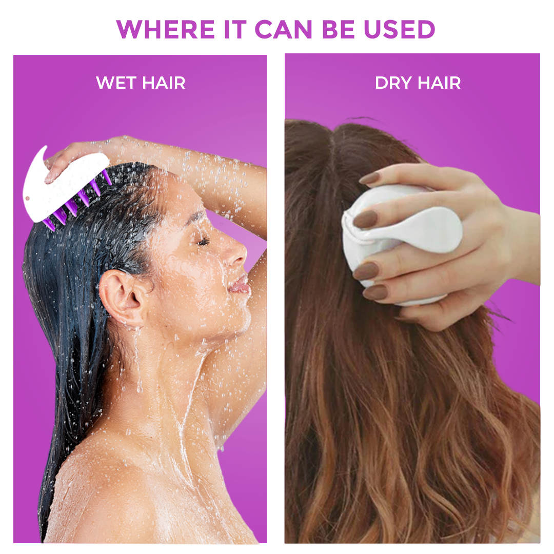 Whare Manual Scalp Massager Used