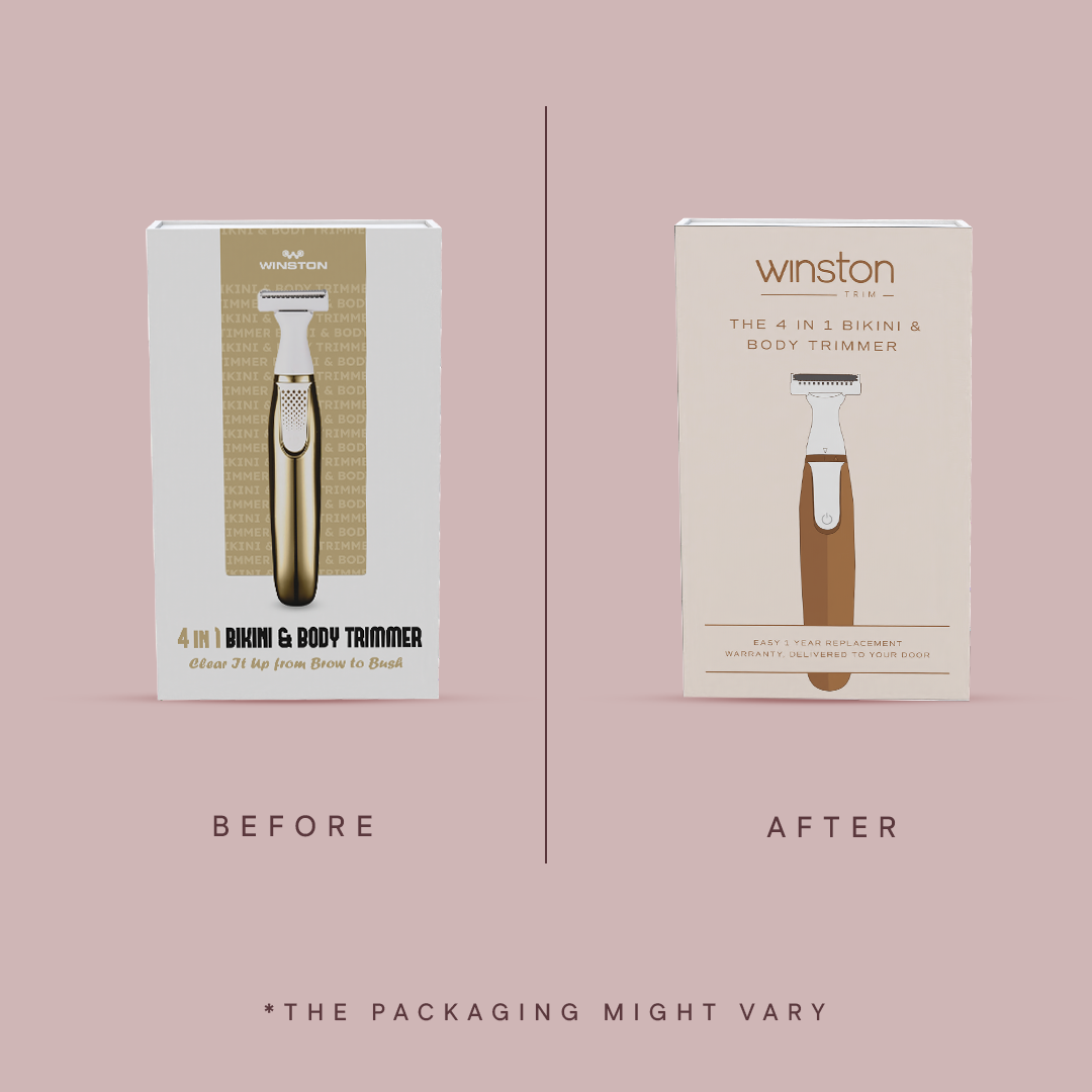 Before After 4 In 1 Body & Bikini Trimmer