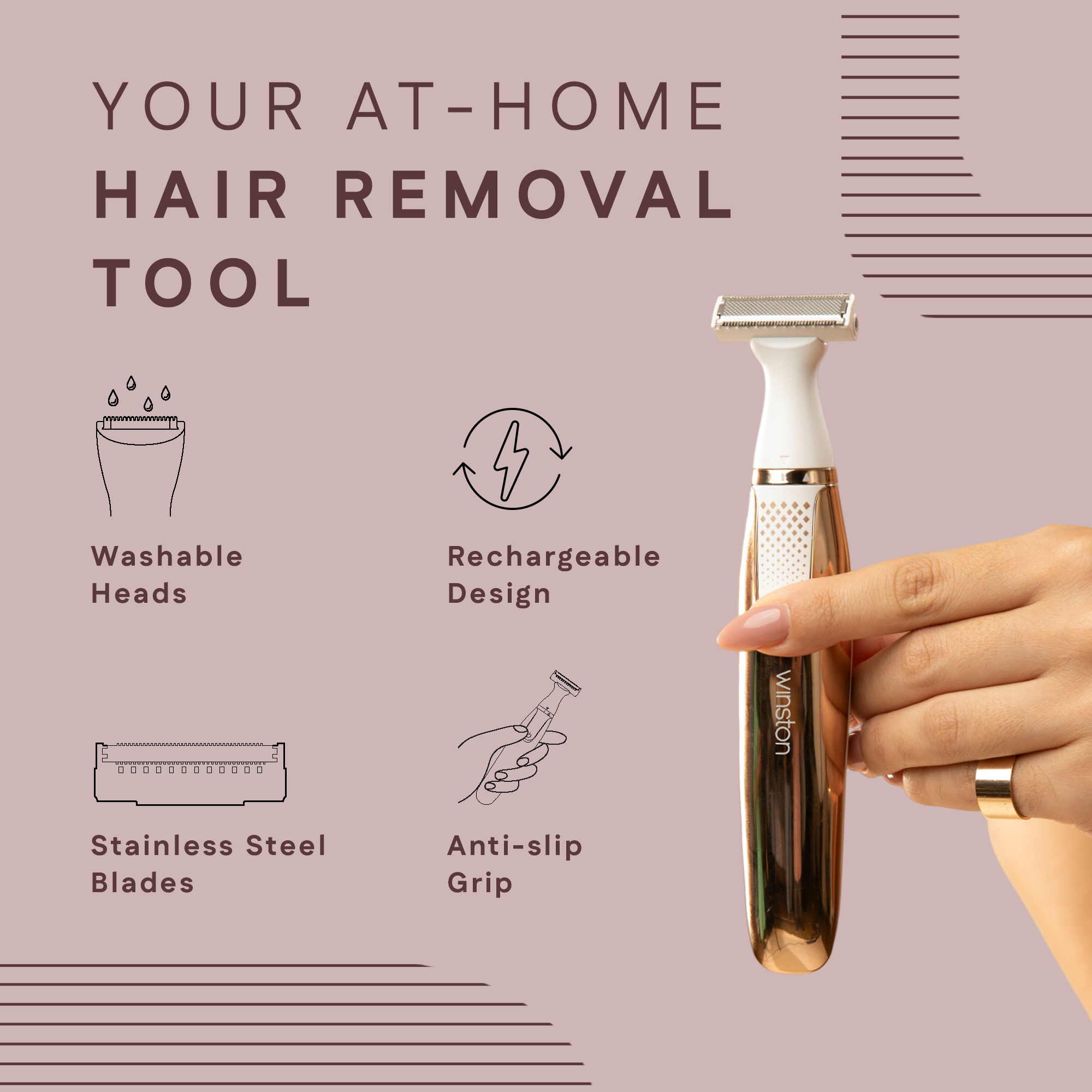 4 in 1 Bikini Trimmer | Hair Removal Tool