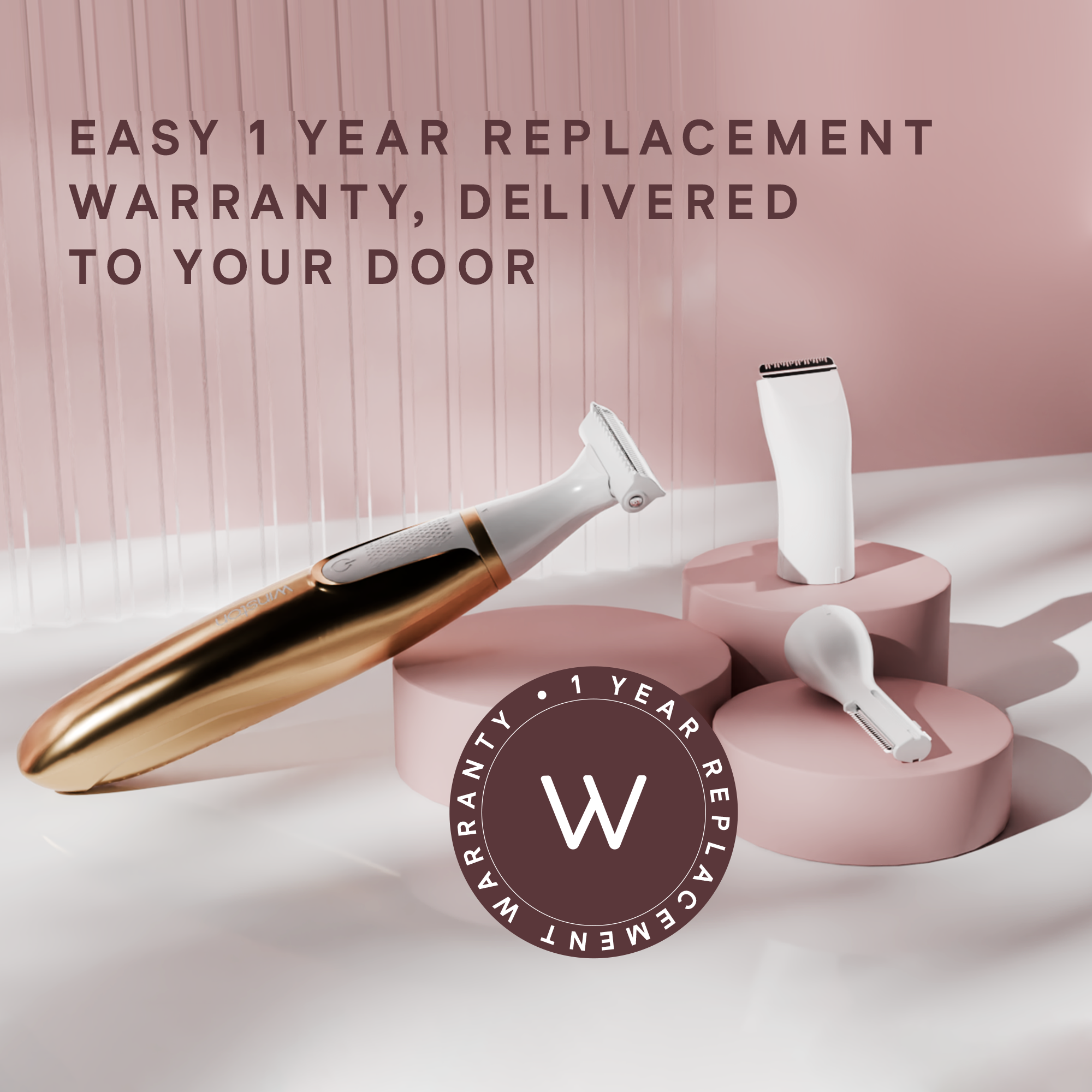 4 In 1 Bikini Trimmer With 1 Year Warranty