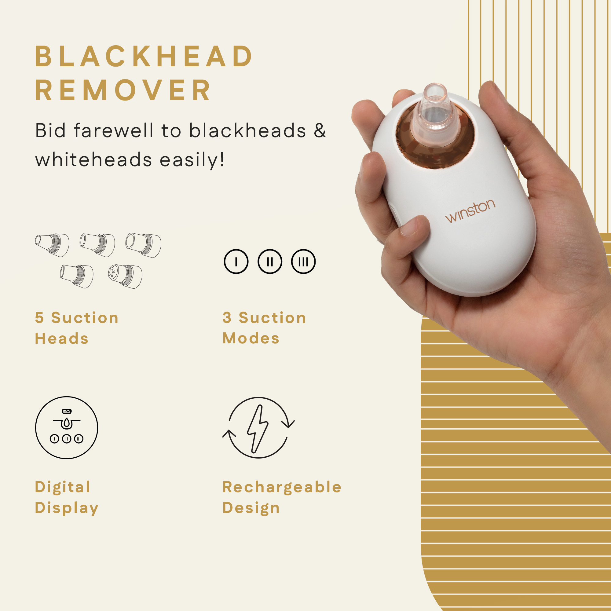 Blackhead Remover In Winston Men's Gift Box