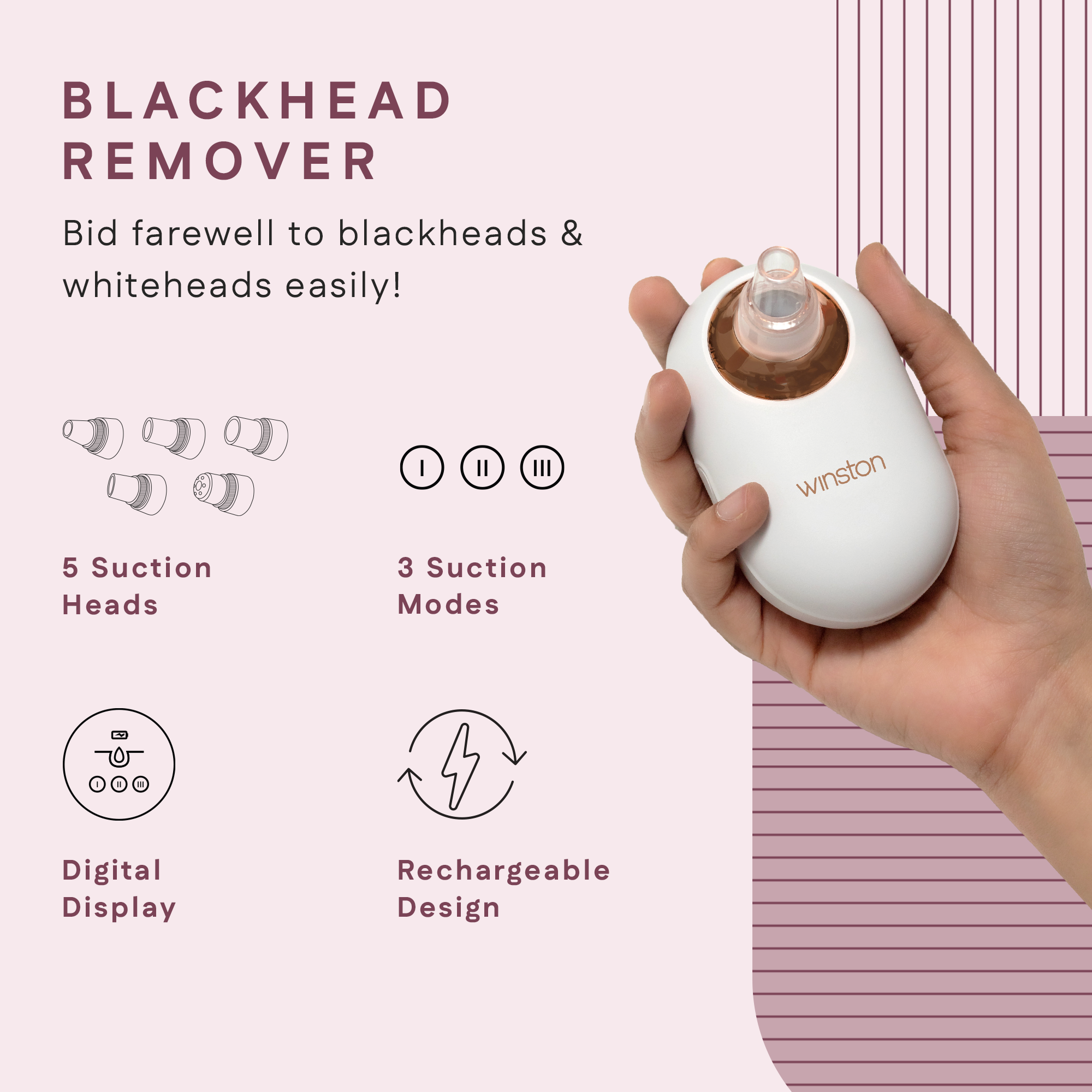 Blackhead Remover In Women Gift Box