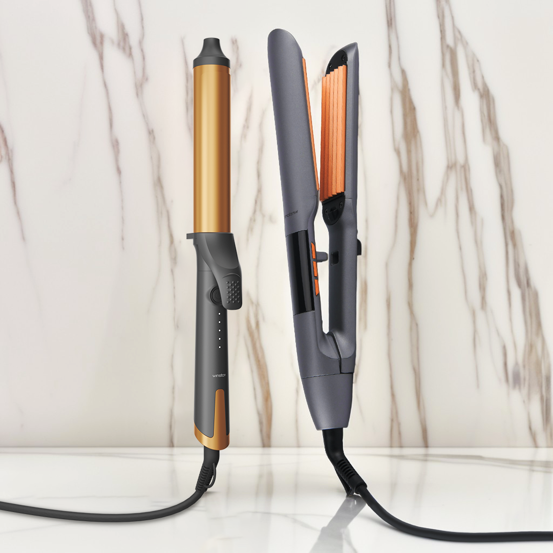 Hair Crimper & Tong Combo