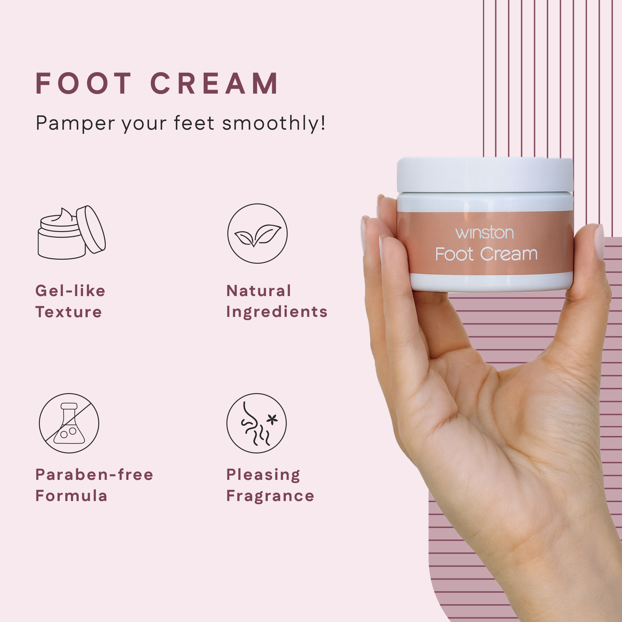Foot Cream In Women Gift Box
