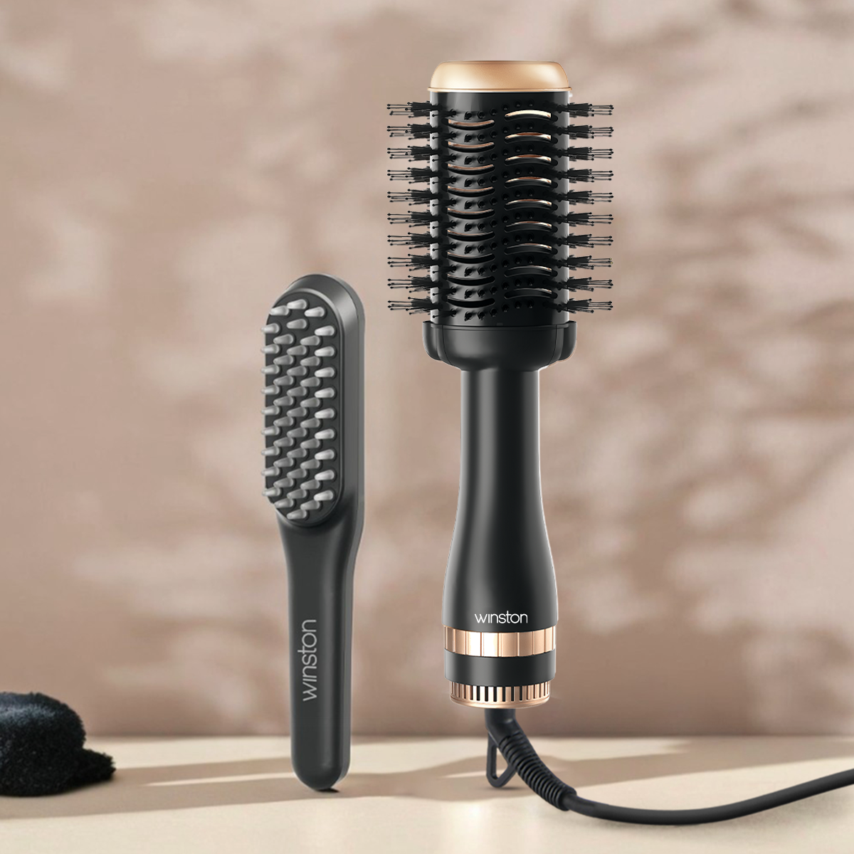 LED Comb & Blow Brush Combo