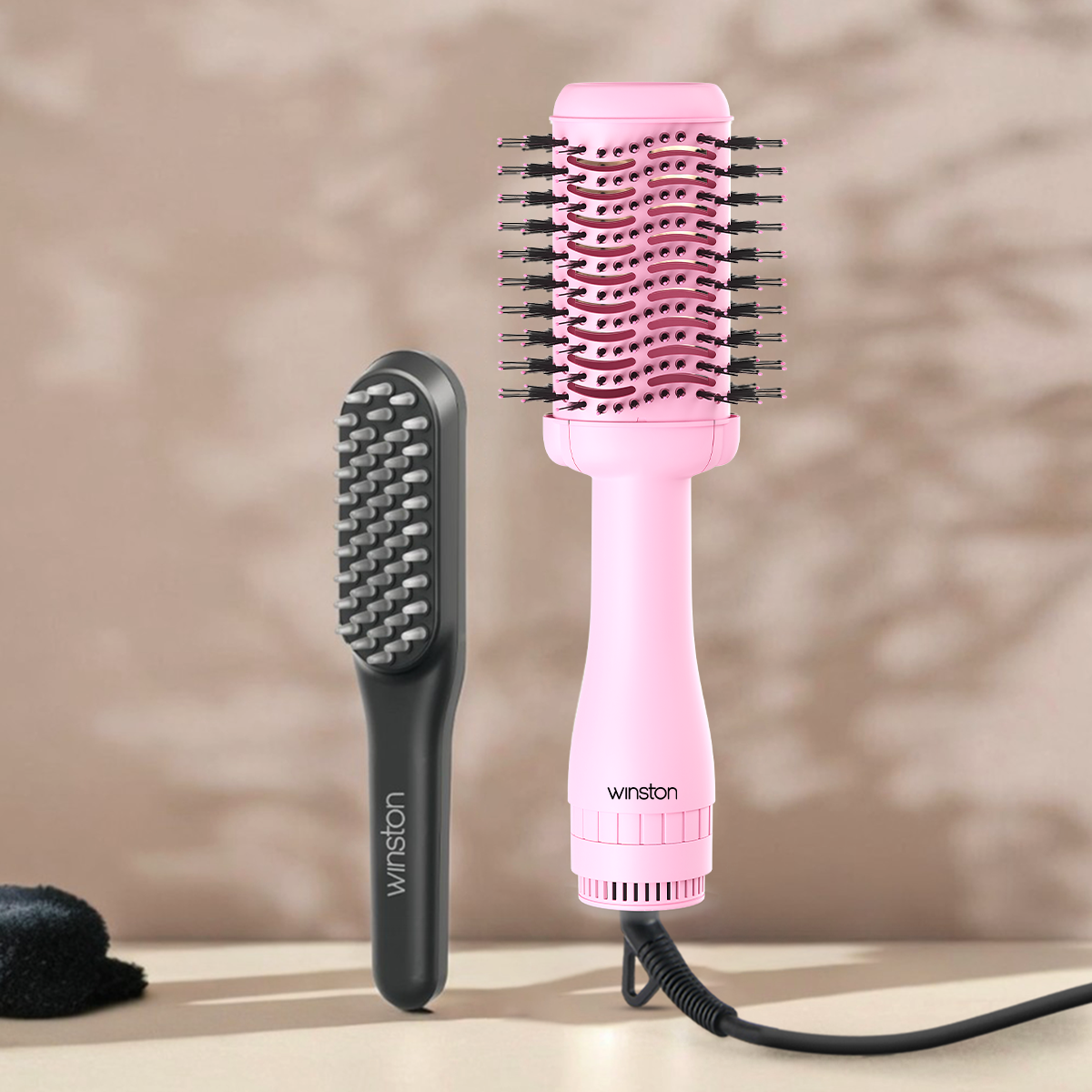 LED Comb & Blow Brush Combo