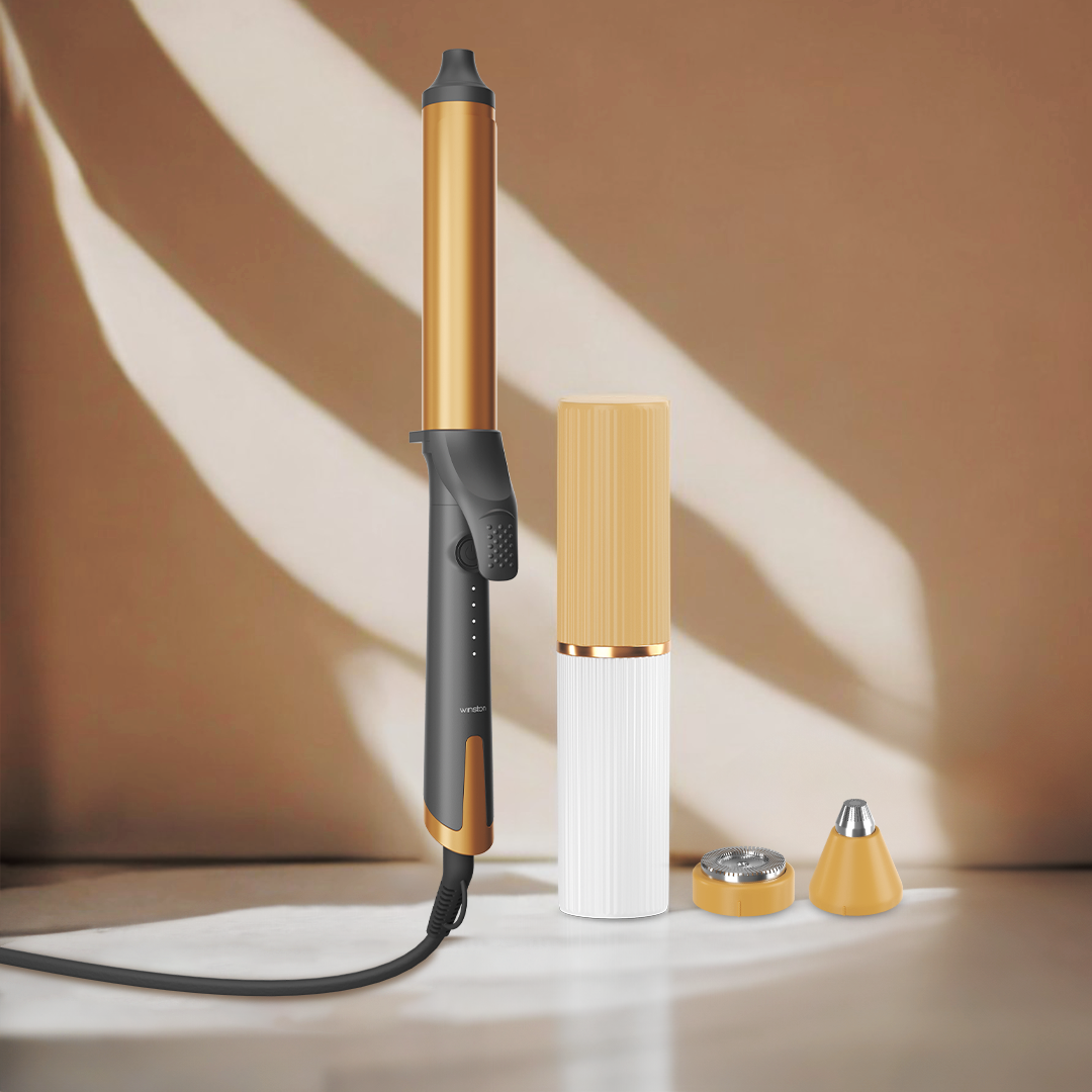 Hair Curling Tong & 2 in 1 Trimmer Combo