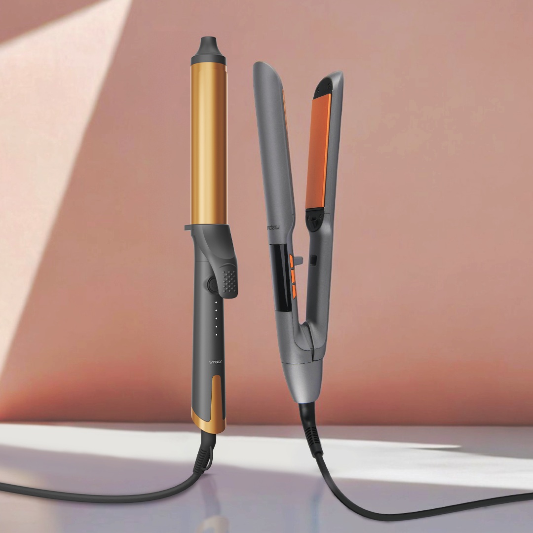 Hair Straightener & Curling Tong Combo