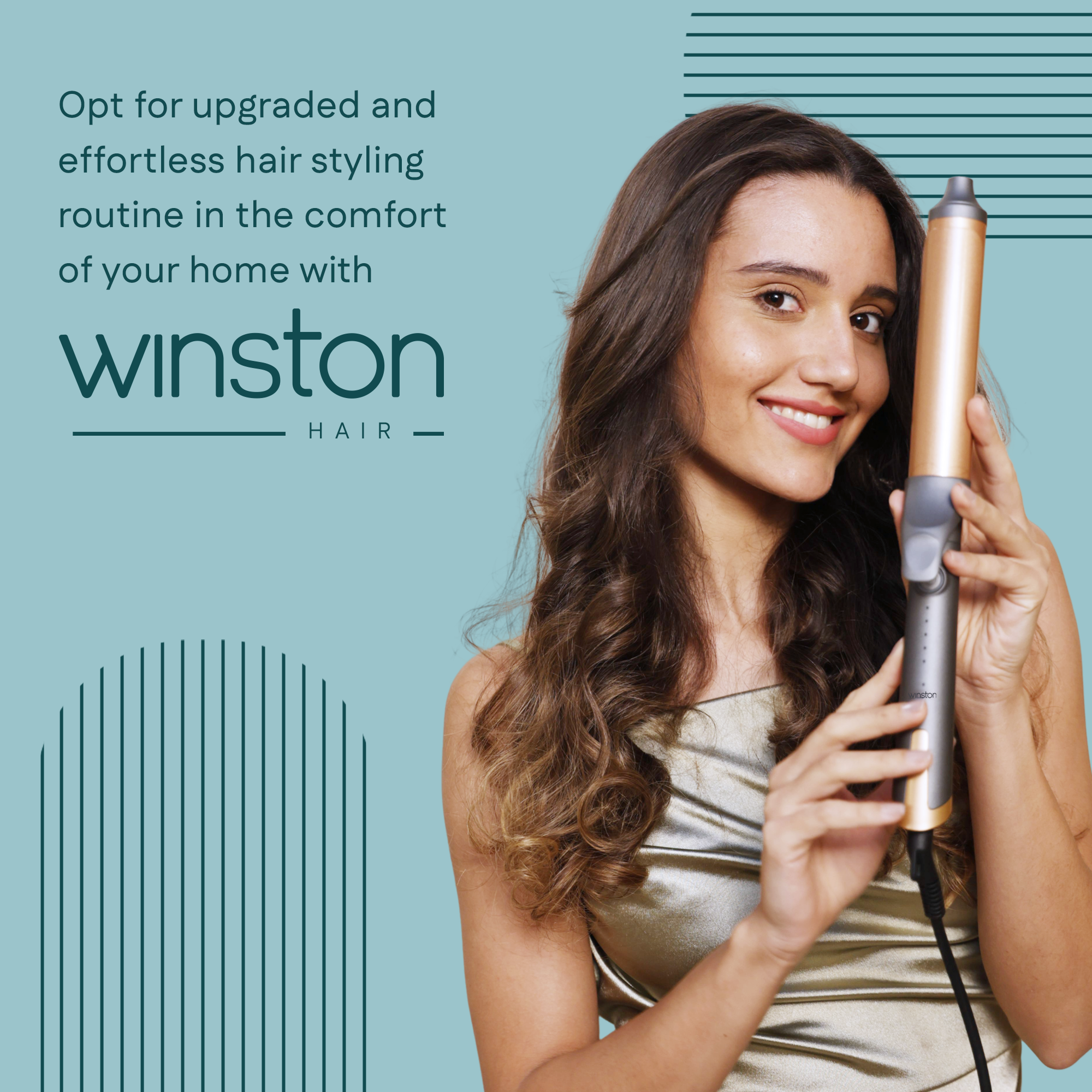 Hair Curling Tong - Winston Hair