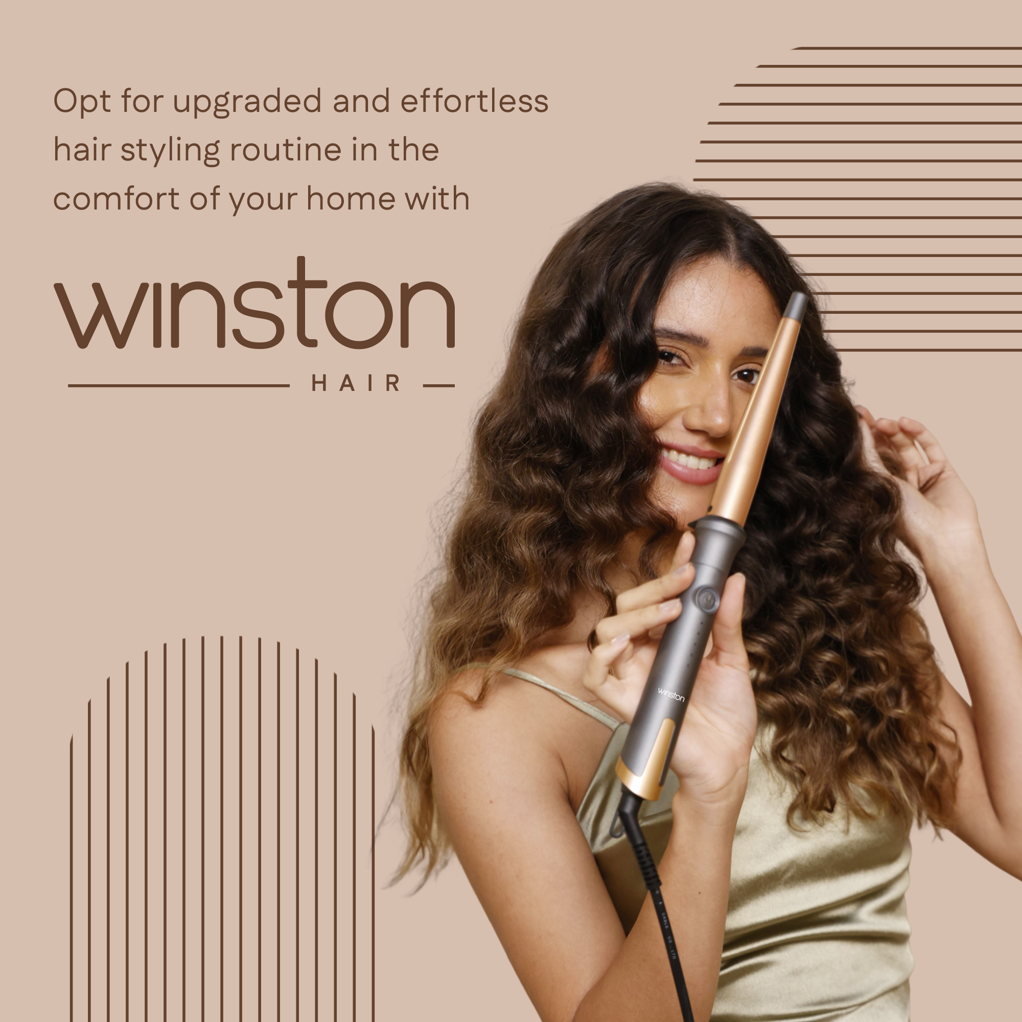 Hair Curling Wand - Winston Hair
