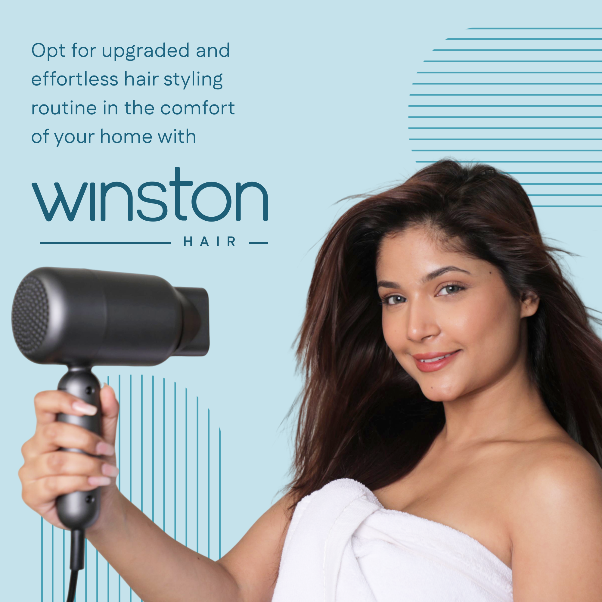 Hair Dryer 1400W - Winston Hair