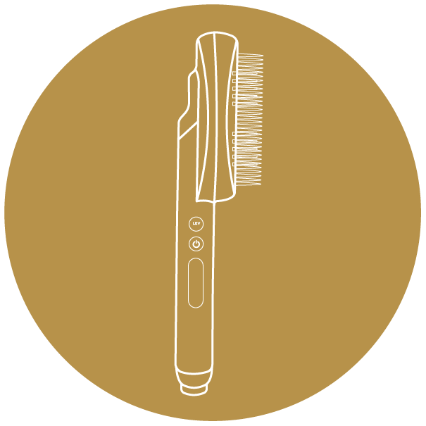 Hair Straightening Brush