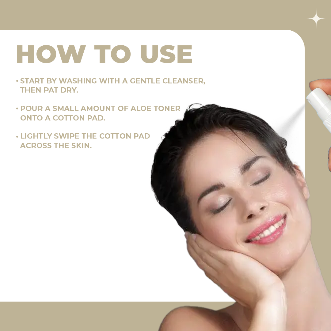 How To Use Aloe Toner
