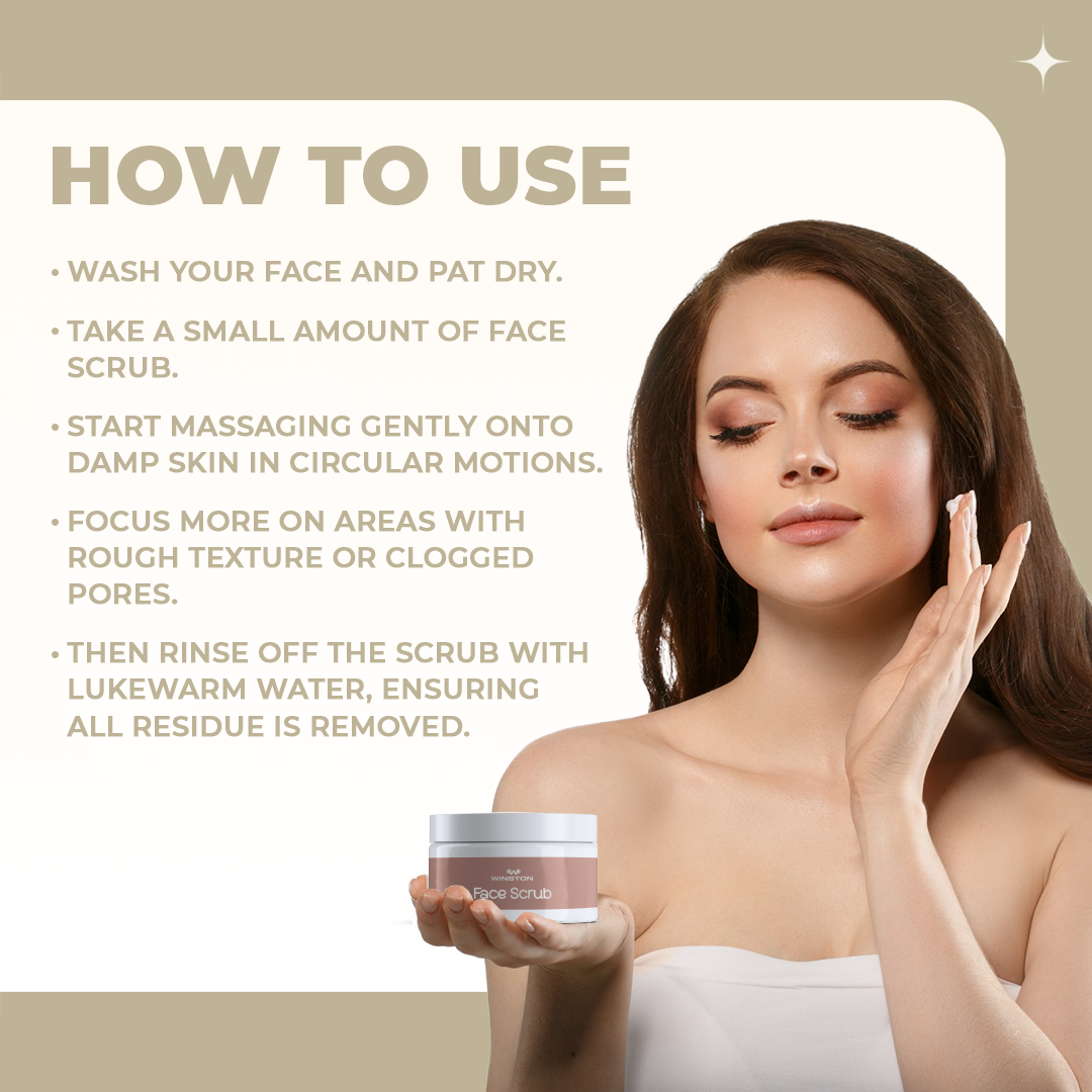 How To Use Face Scrub