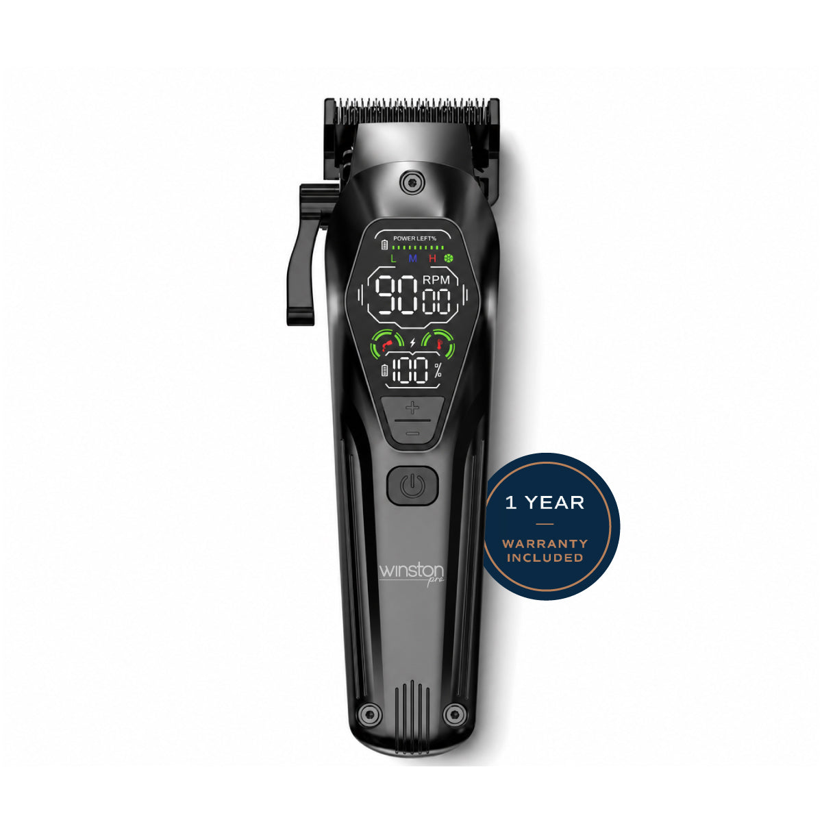 Winston Pro Cut Clipper | DLC Precision Blades for Professional Barbering