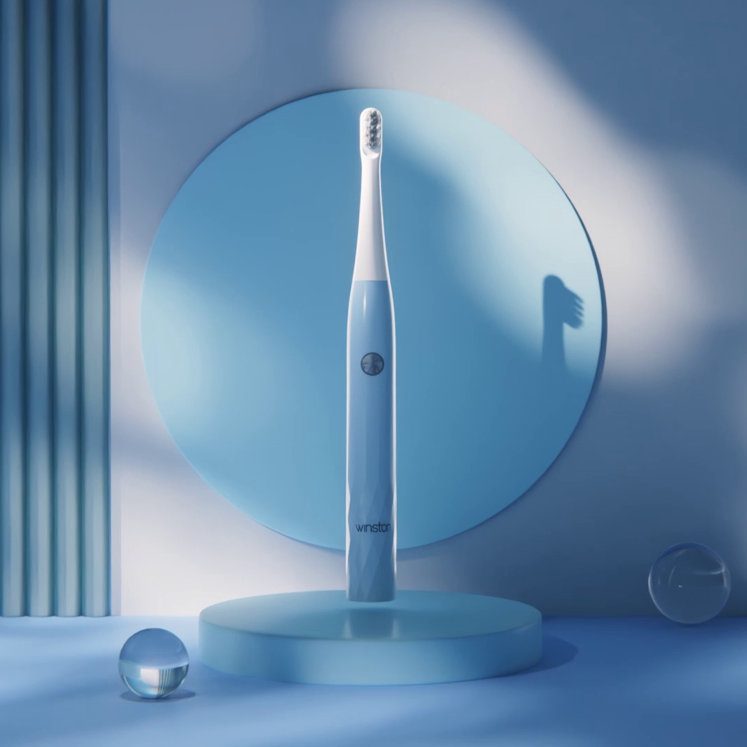 Super Sonic Electric Toothbrush - Blue