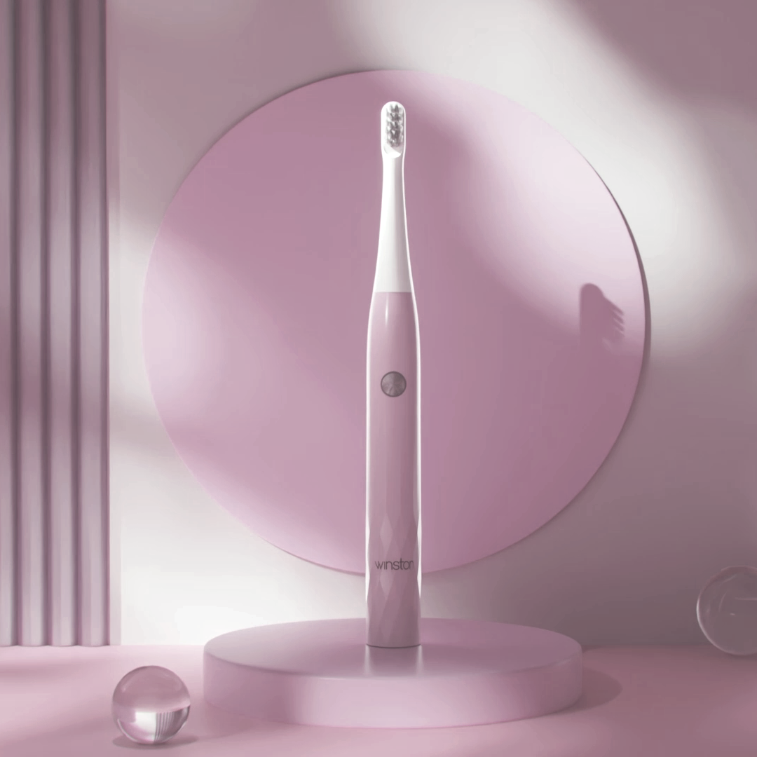 Super Sonic Electric Toothbrush - Pink