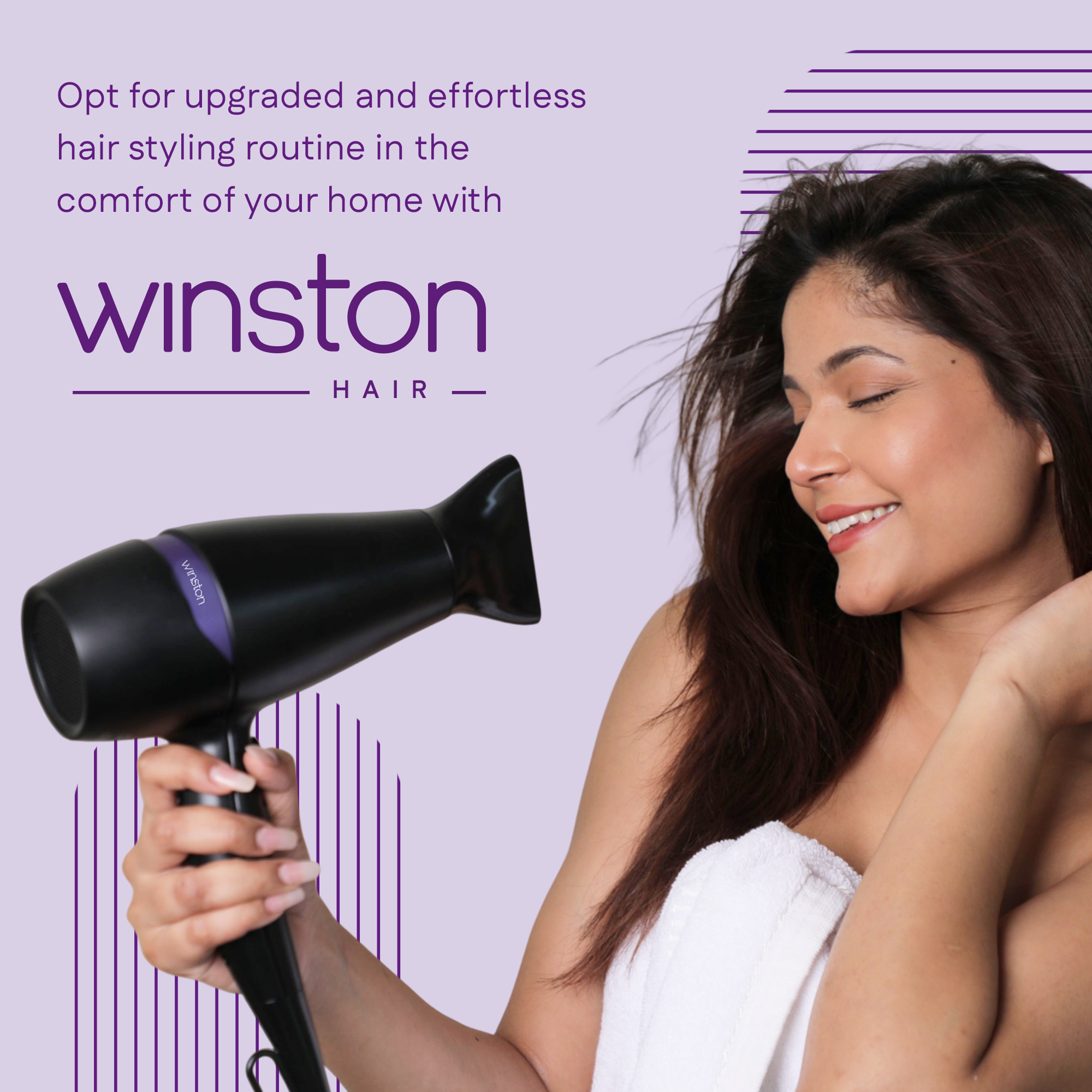 Turbo Smart Hair Dryer 2200W - Winston Hair