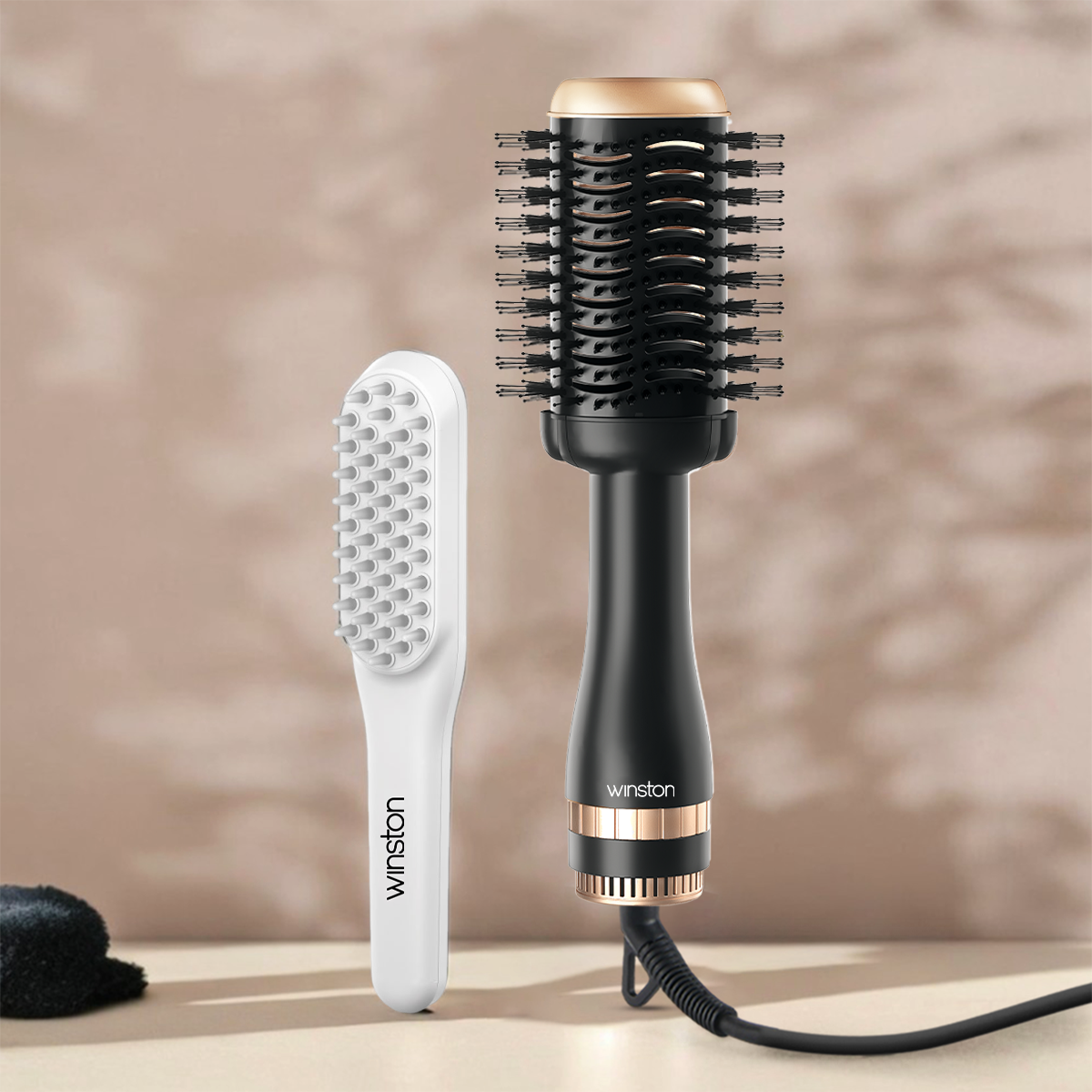 LED Comb & Blow Brush Combo