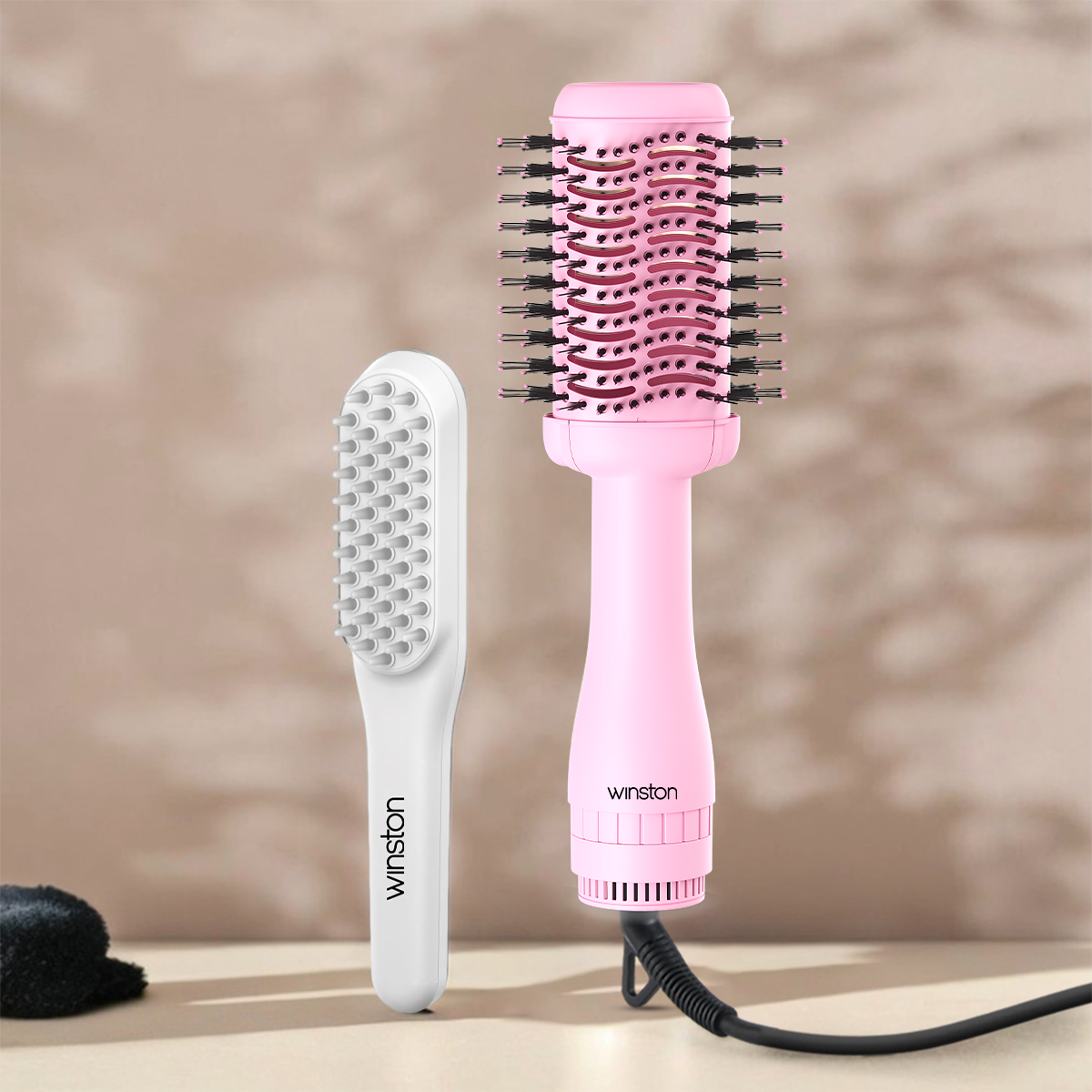 LED Comb & Blow Brush Combo