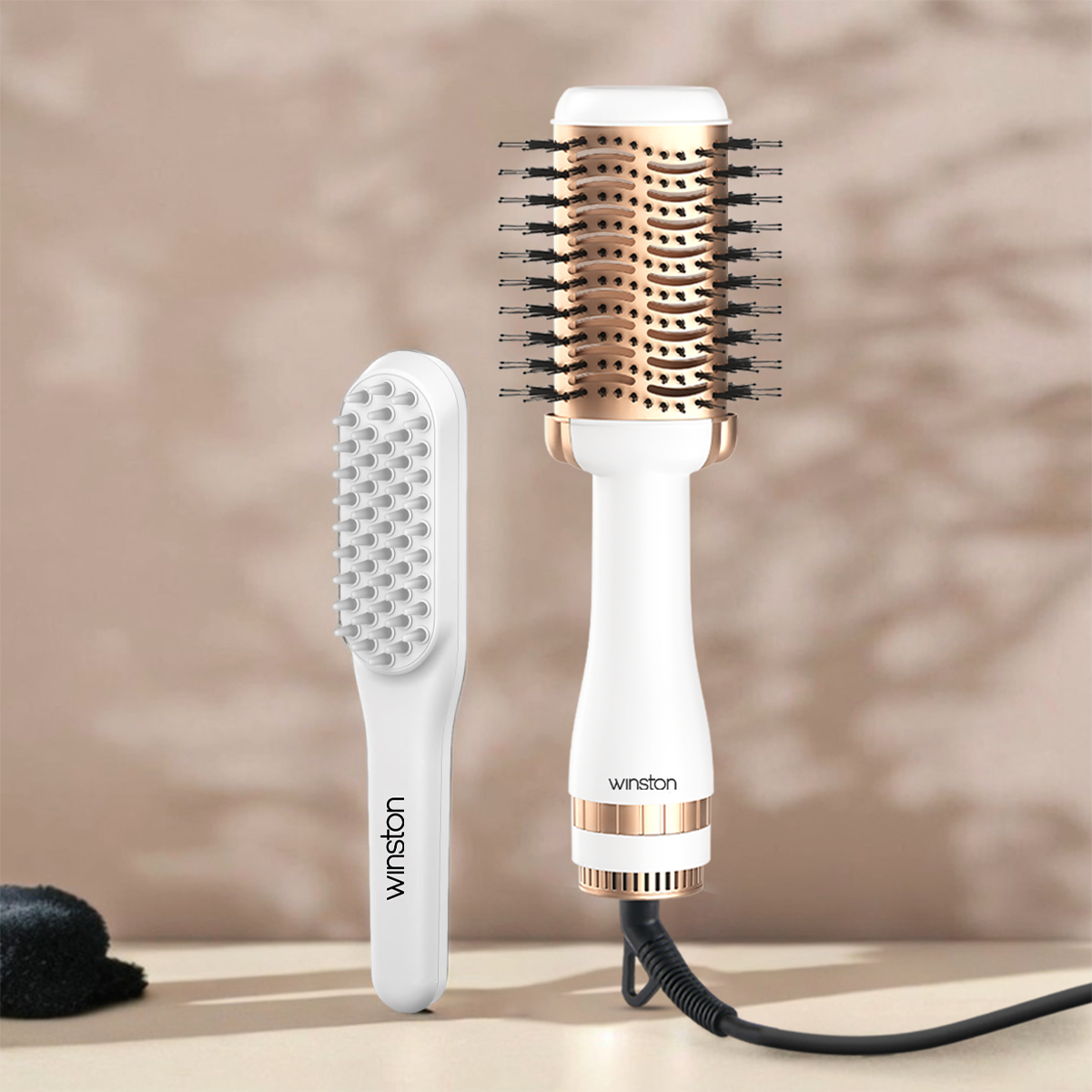 LED Comb & Blow Brush Combo