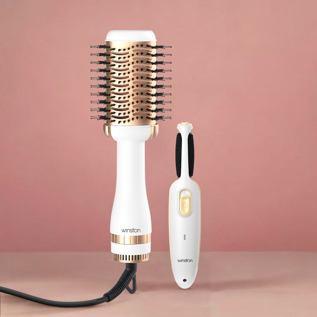 White Blow Brush & Callus Combo