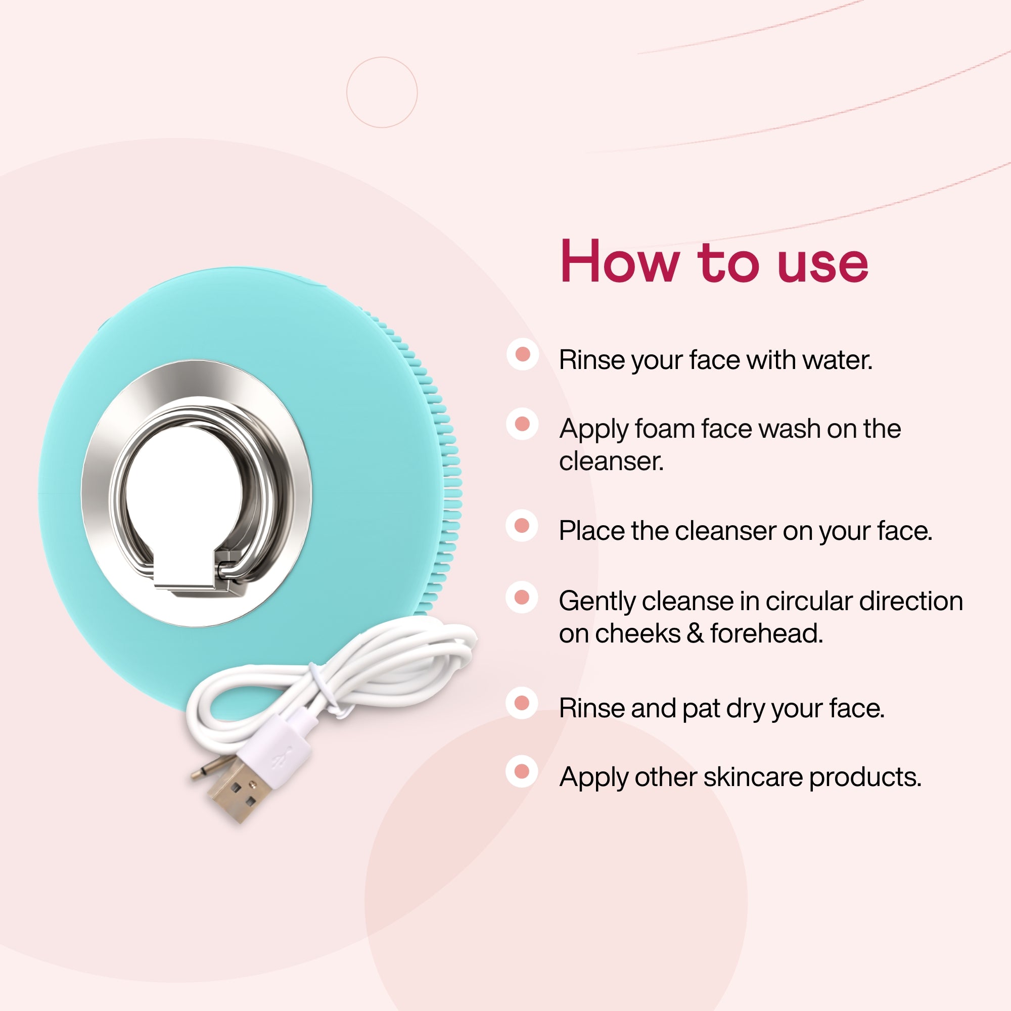 How To Use Facial Cleanser Mini