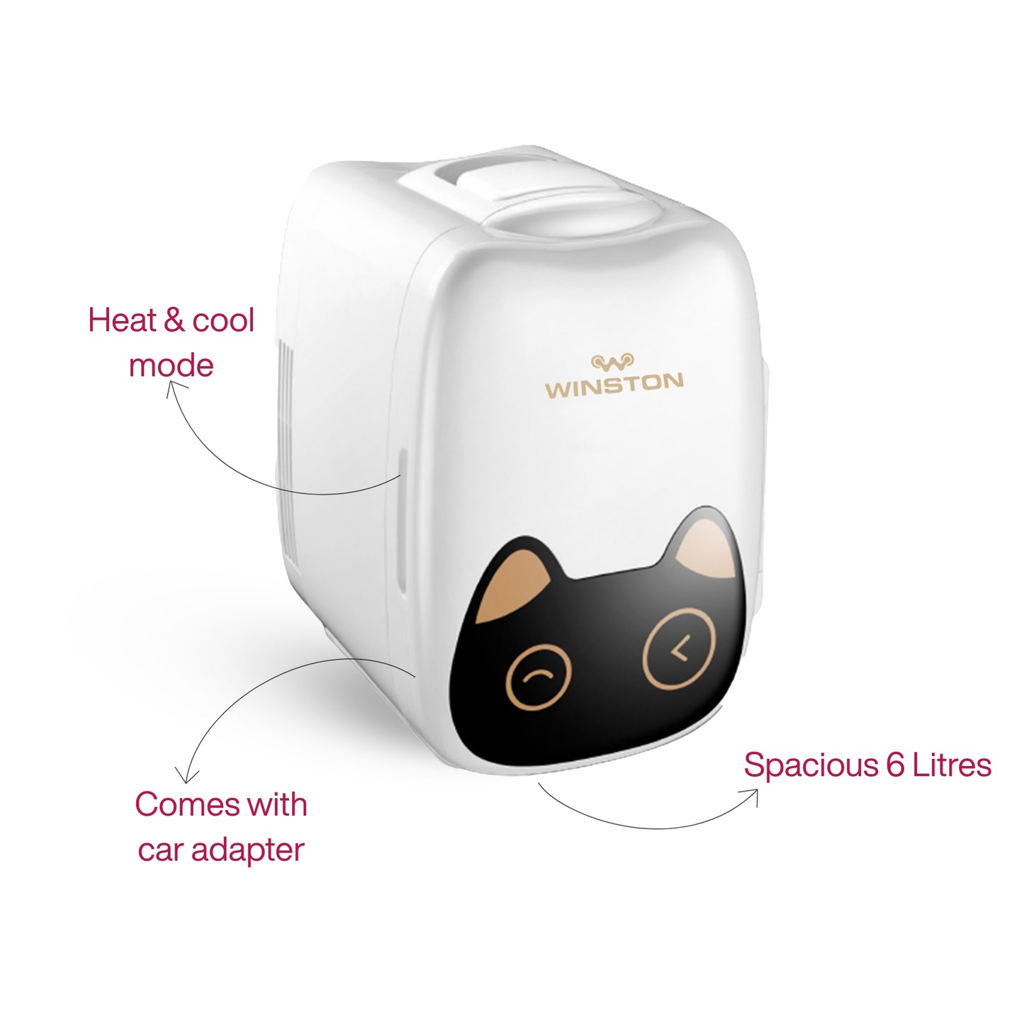 WINSTON 6 Litres Mini Refrigerator