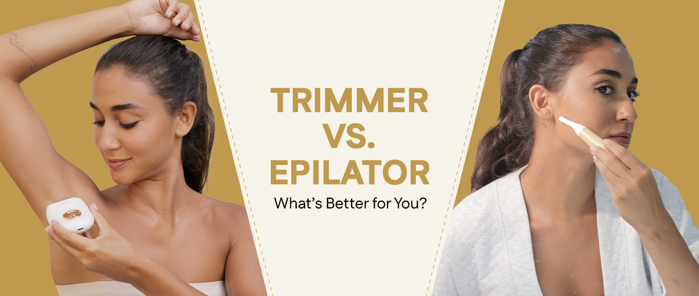Trimmer vs. Epilator