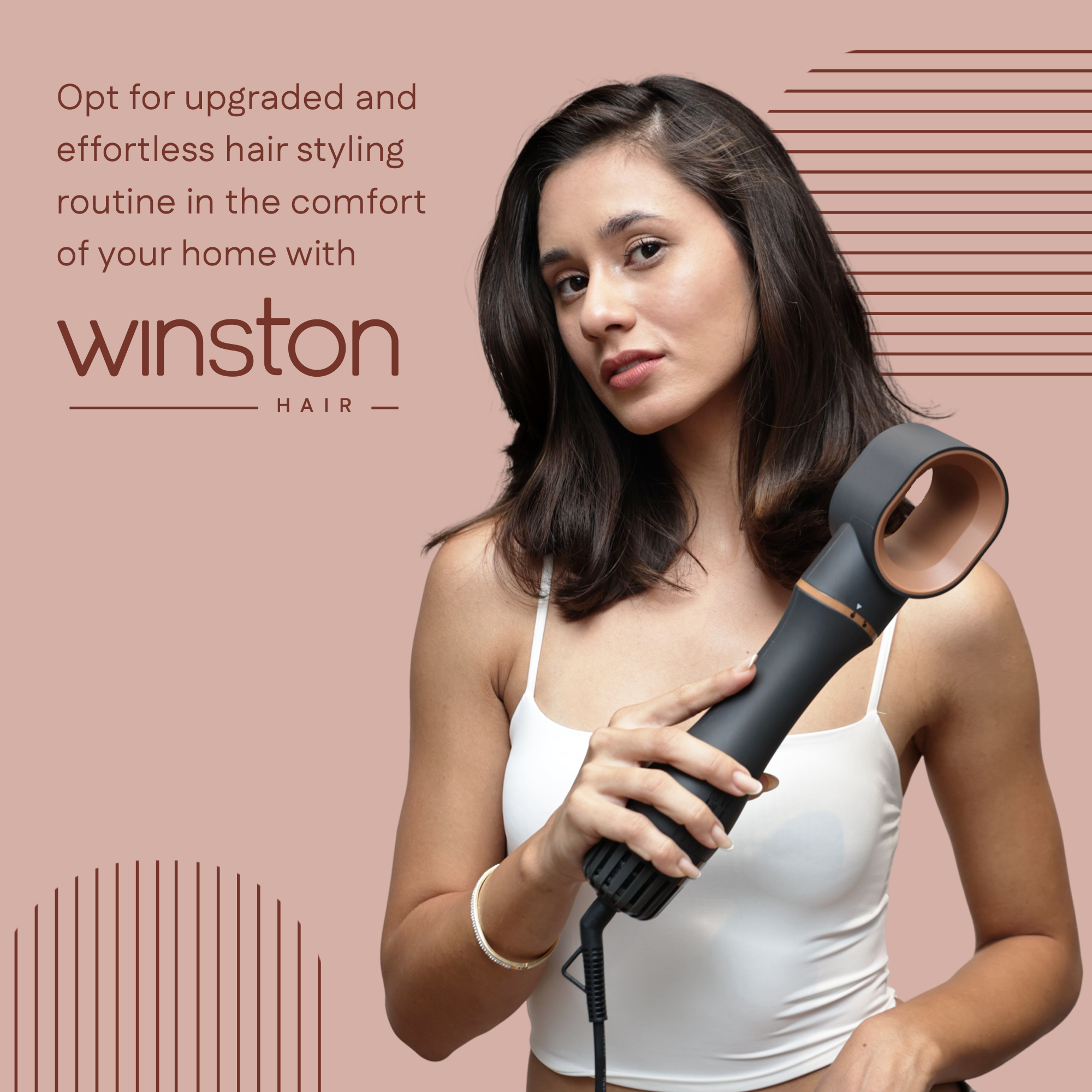 3 in 1 Hair Blow Brush - Winston Hair