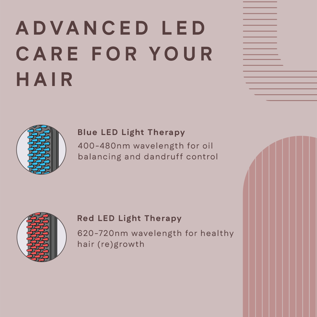 LED Comb & Head Massager