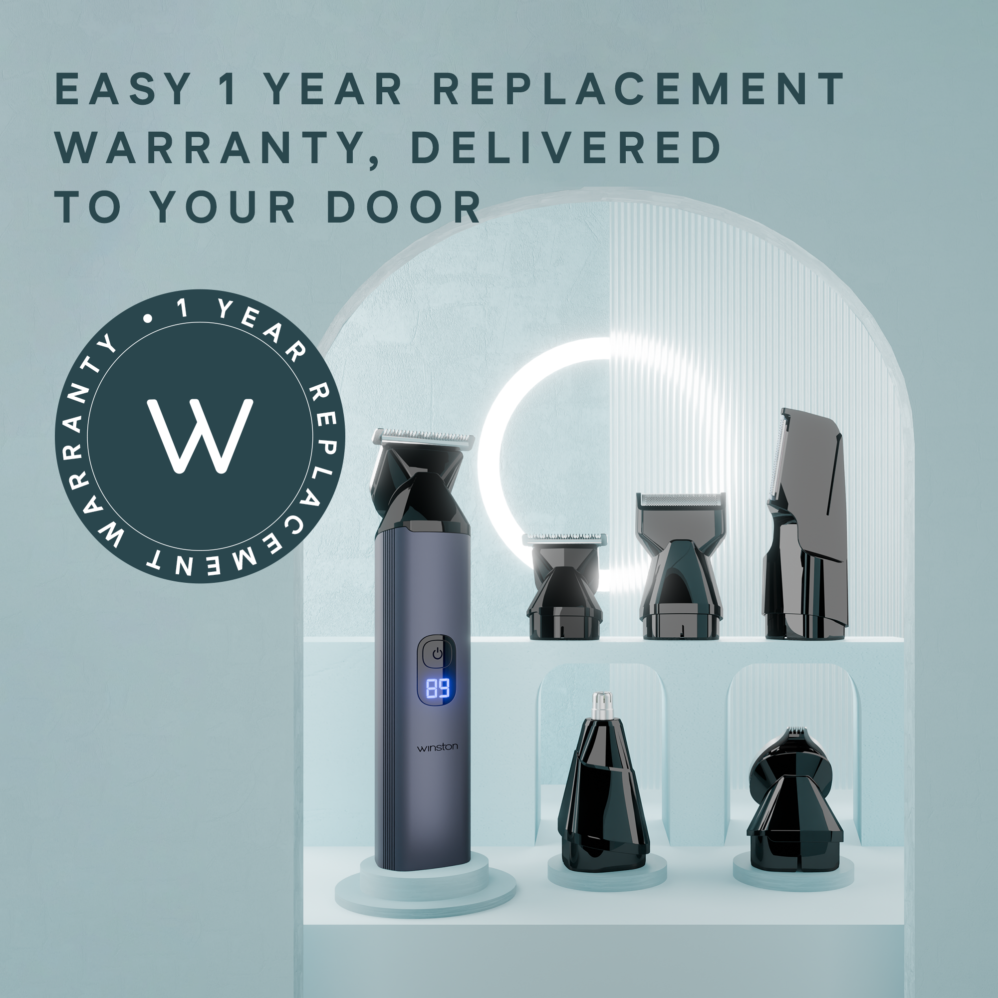 Groom 360 With 1 Year Replacement Warranty