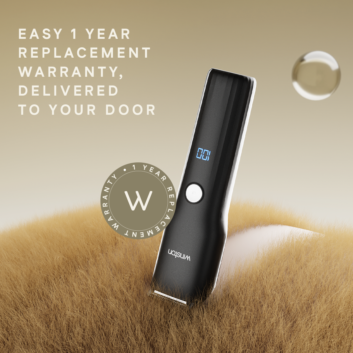 Snipper Beard Trimmer With 1 Year Replacement Warranty