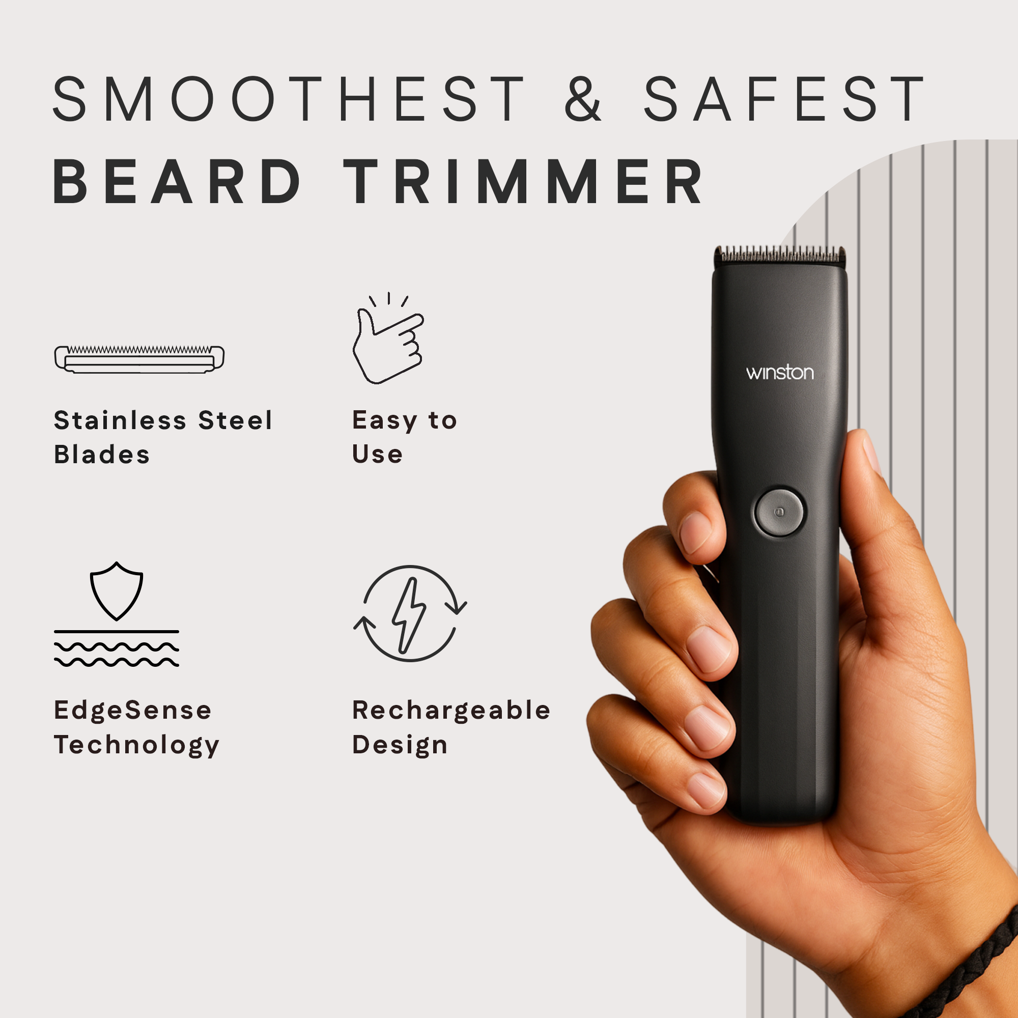 Safest Beard Trimmer