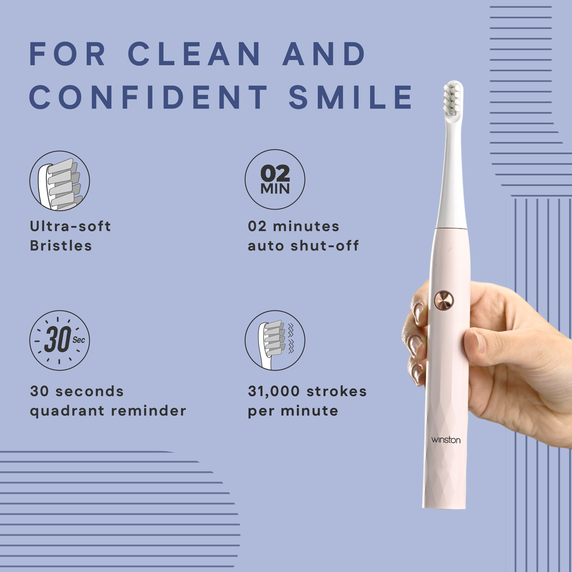 Super Sonic Electric Toothbrush