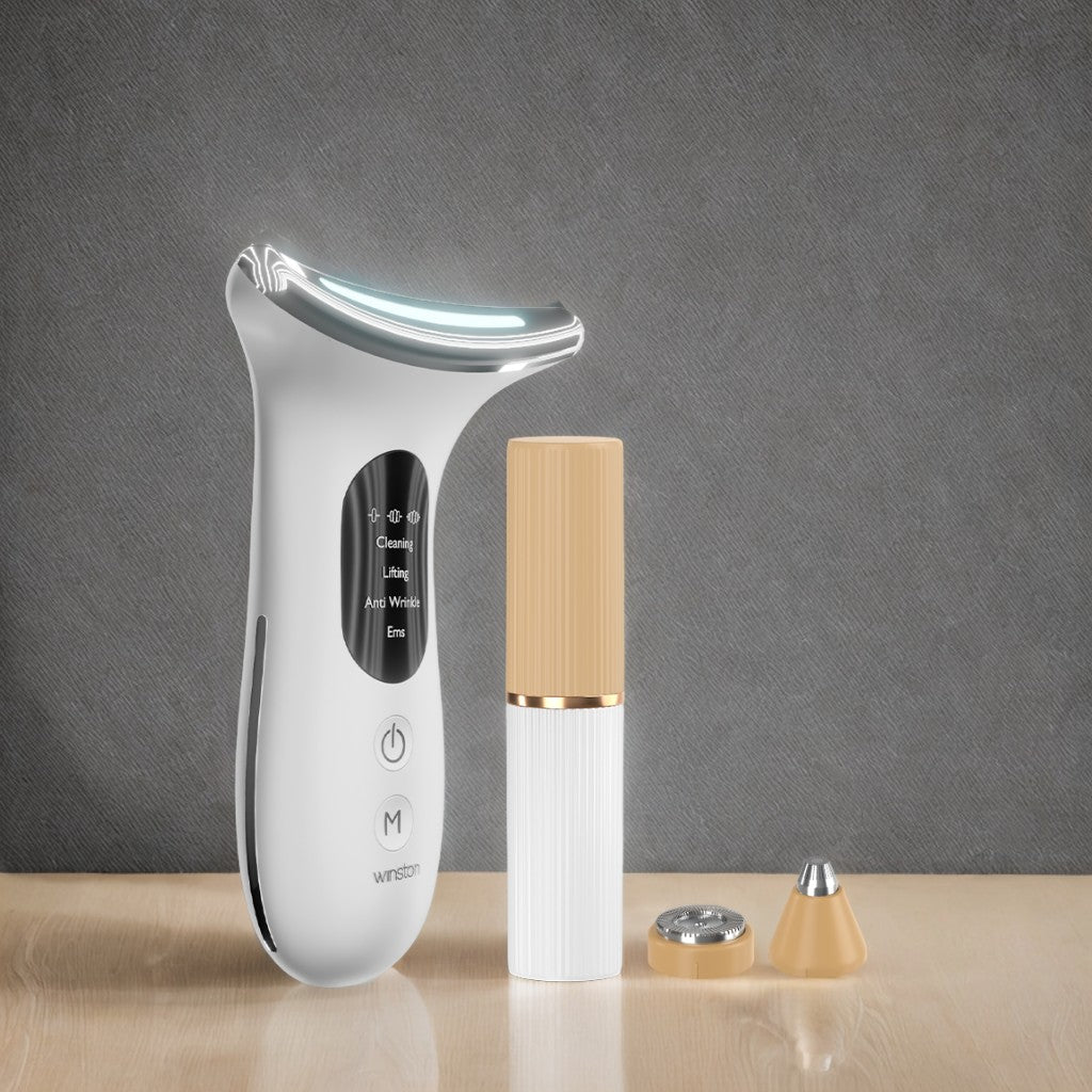 2 in 1 Face Trimmer & Skin Lift Device Combo