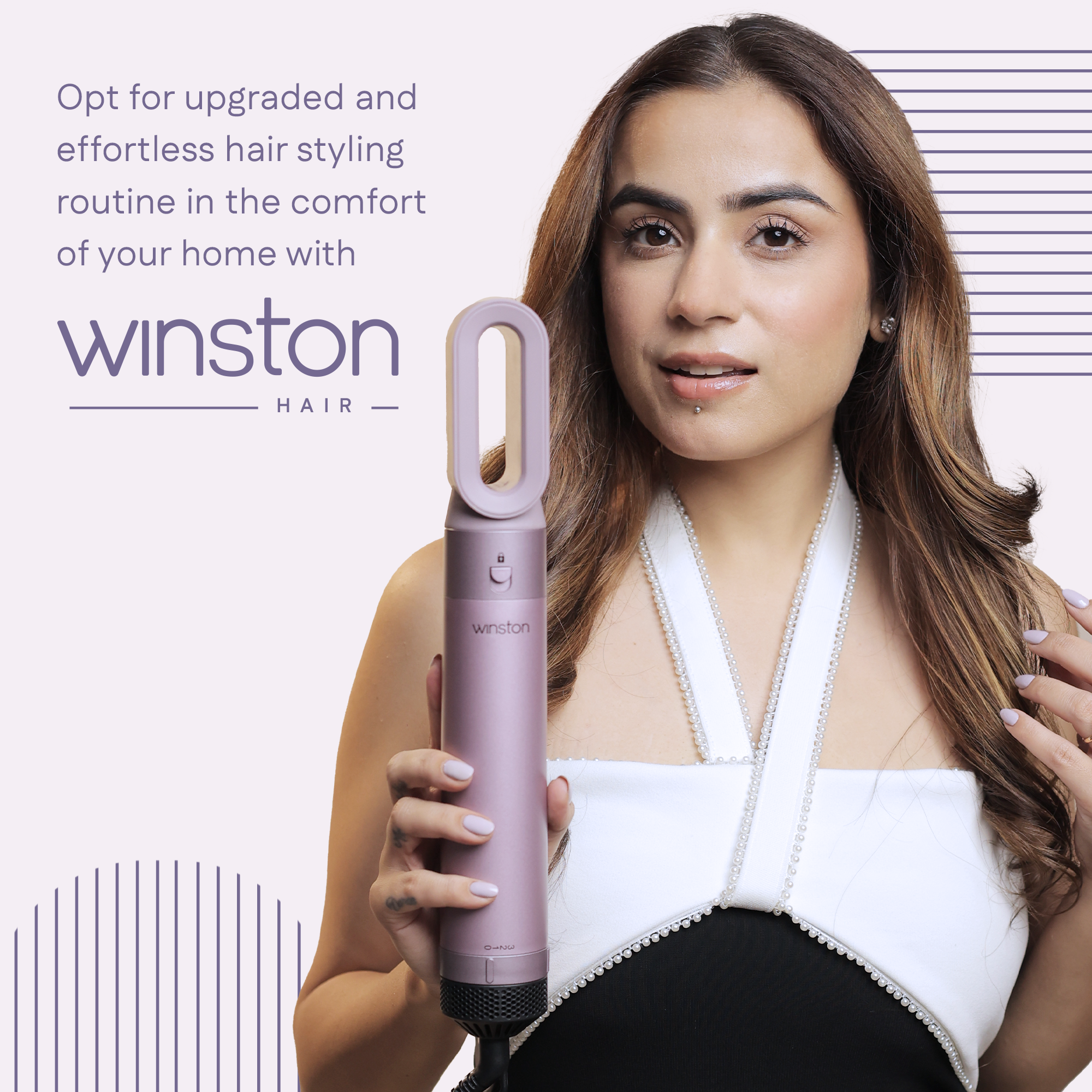 5 In 1 Hair Blow Brush - Winston Hair