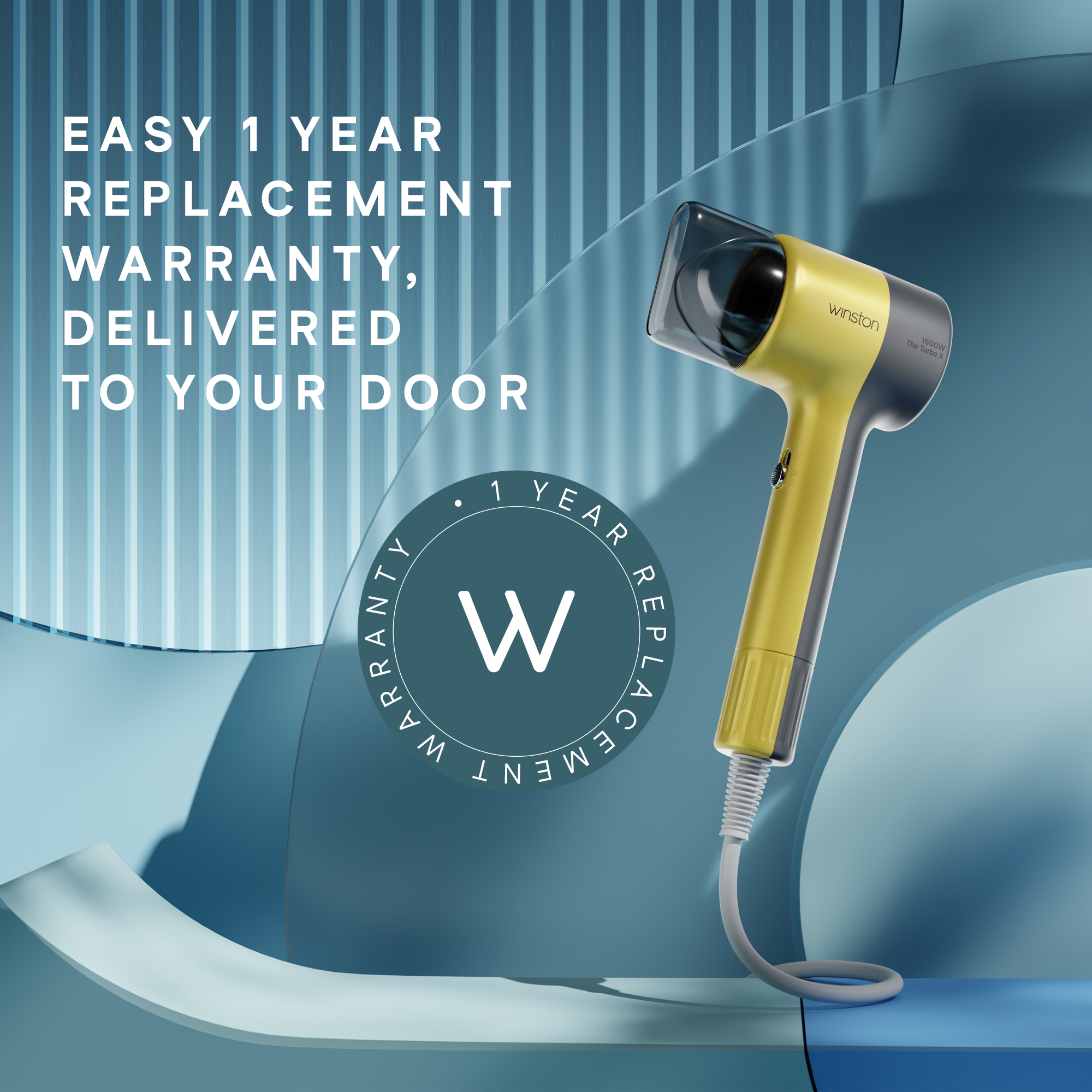 Hair Dryer With 1 Year Warranty