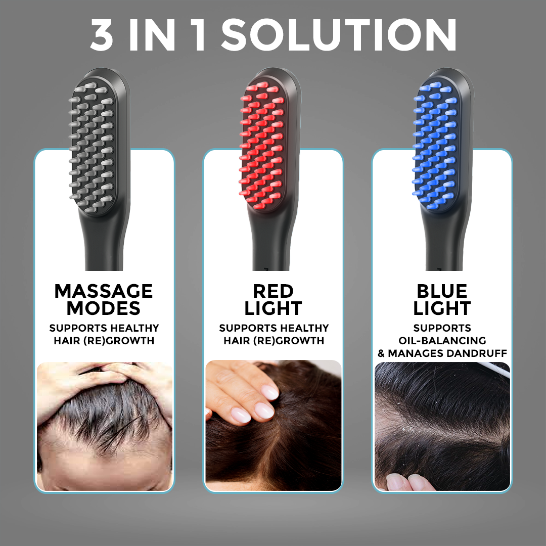 Led Comb Buy WINSTON Led Comb & Head Massager Comb Online – Winston Electronics