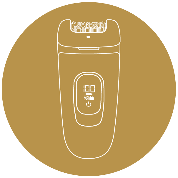 8 in 1 Unit (with attached Epilator head)