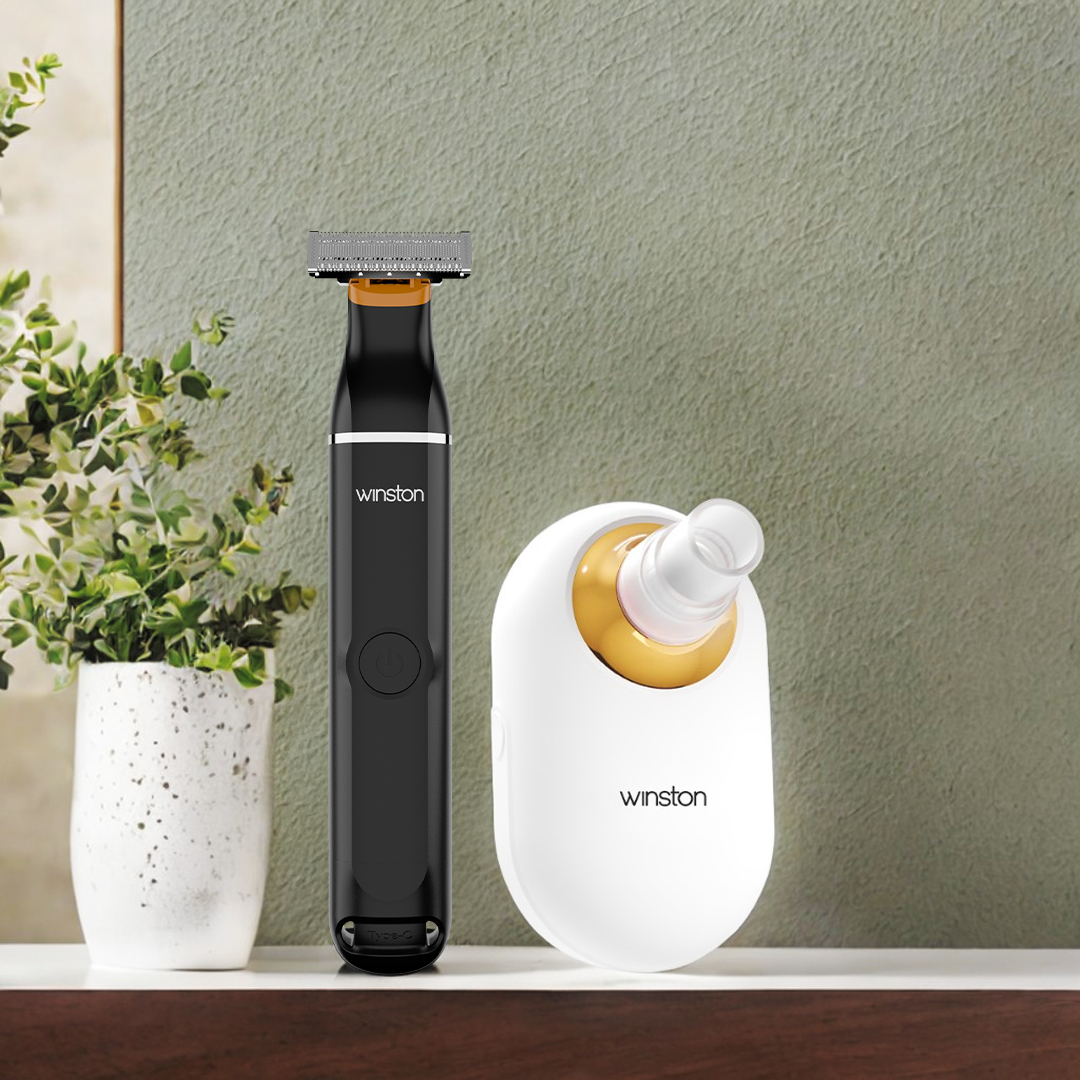 All in One Blade Trimmer & Blackhead Remover Combo